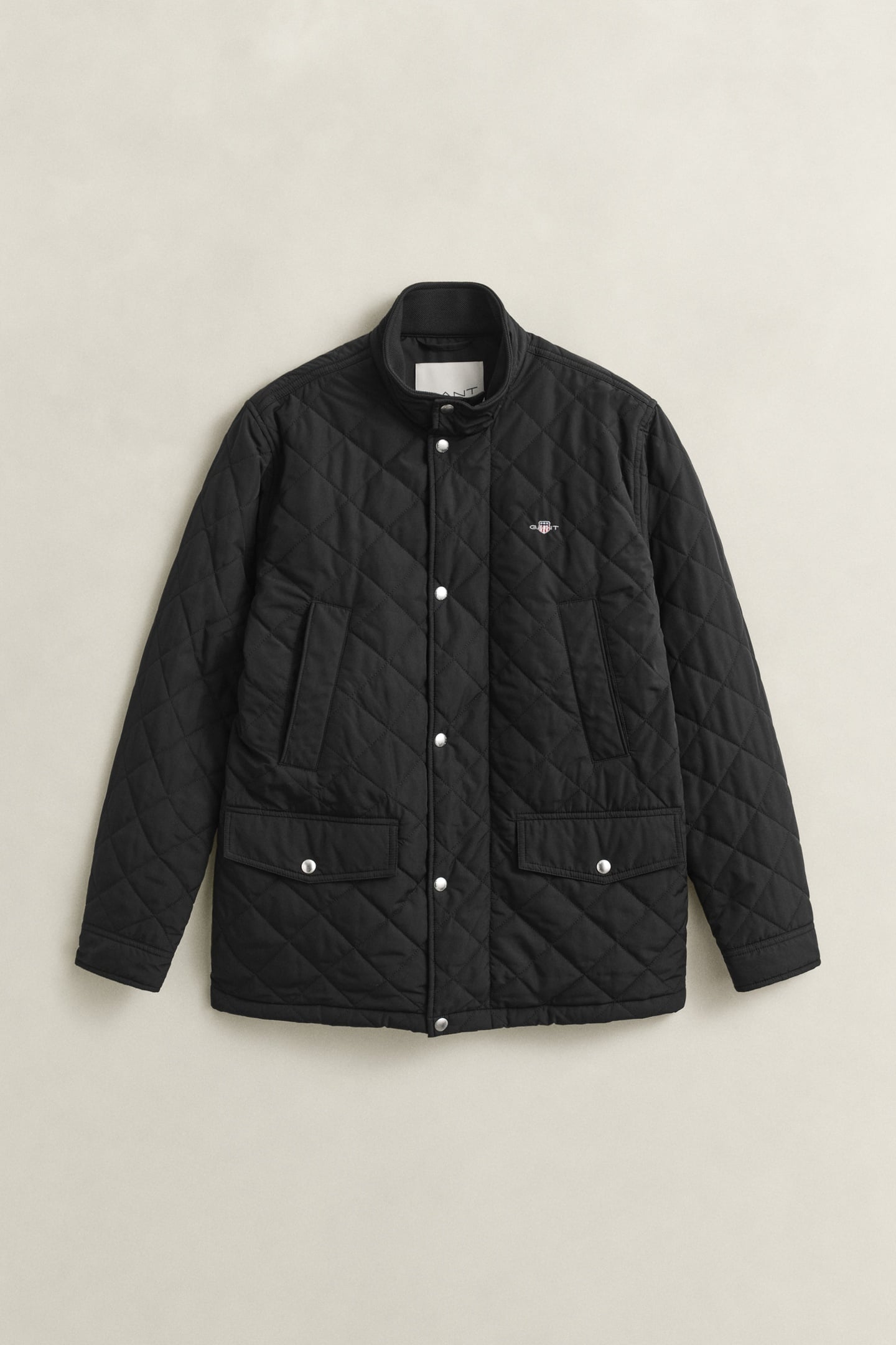 QUILTED WINDCHEATER MID JACKET BLACK 4