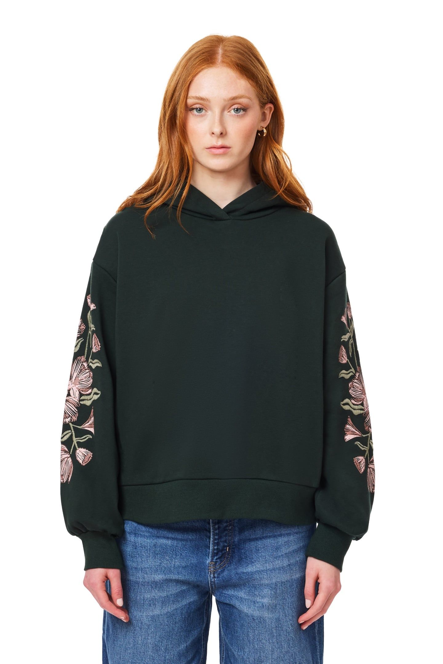 GRAPHIC HOODIE SCARAB PIGMENT/ EMBROIDERY 1