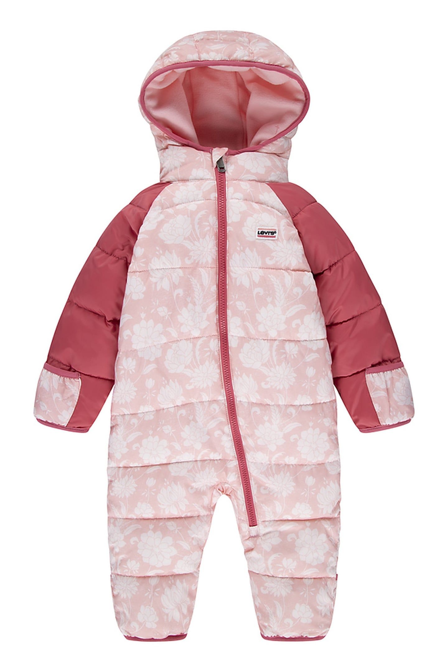 UNISEX BABY SNOWSUIT PINK ICING 1