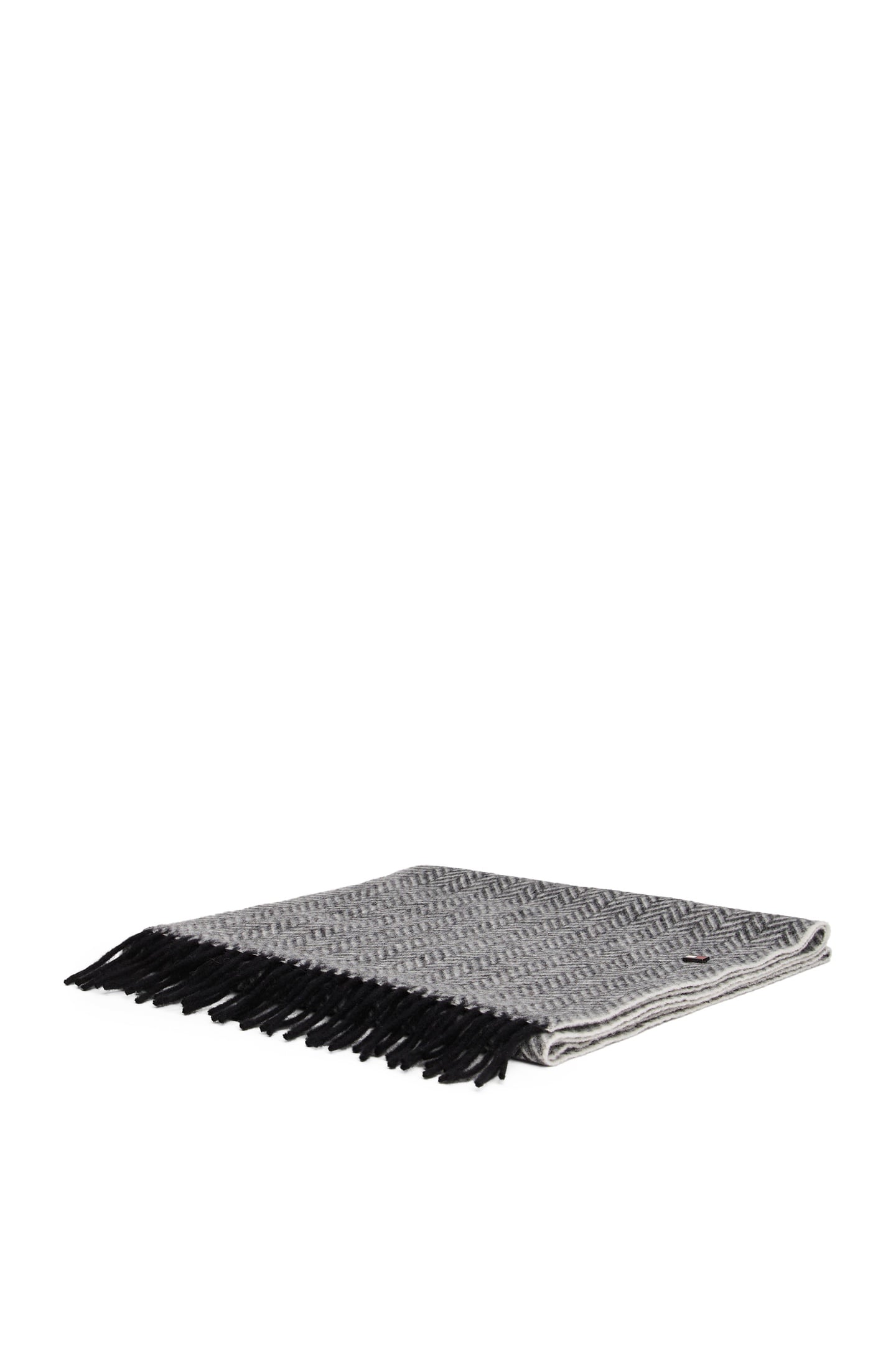 TH RWB HERRINGBONE SCARF GREY HERRINGBONE 3