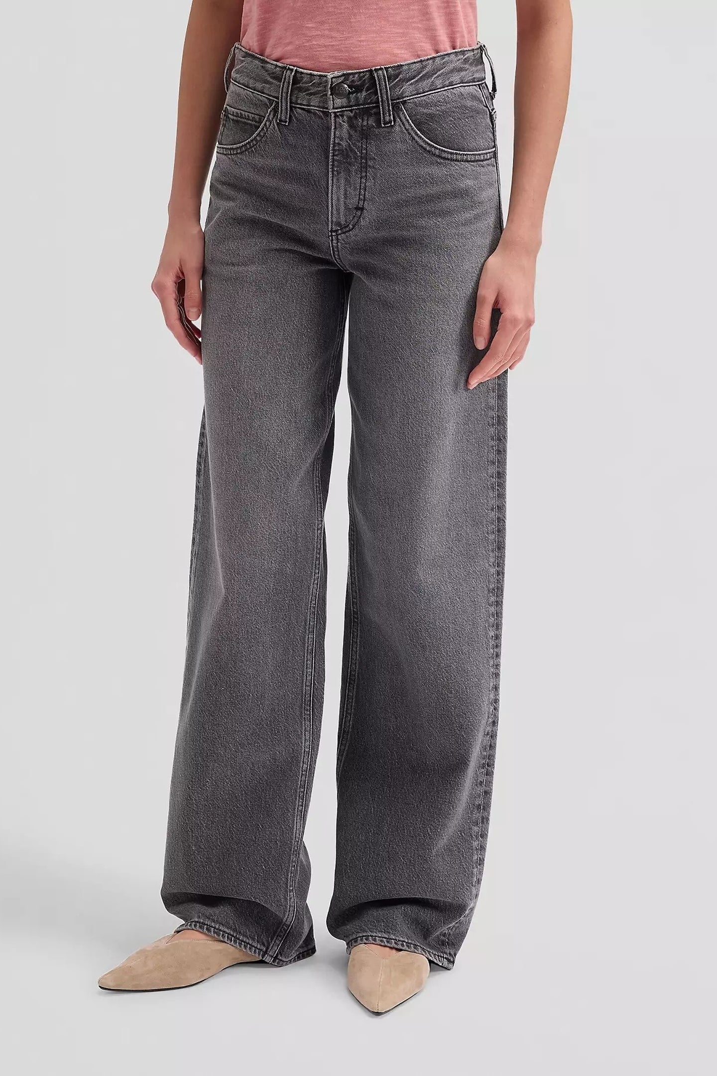 RIDER LOOSE - BLACKBERRY - LOOSE STRAIGHT GREY 2