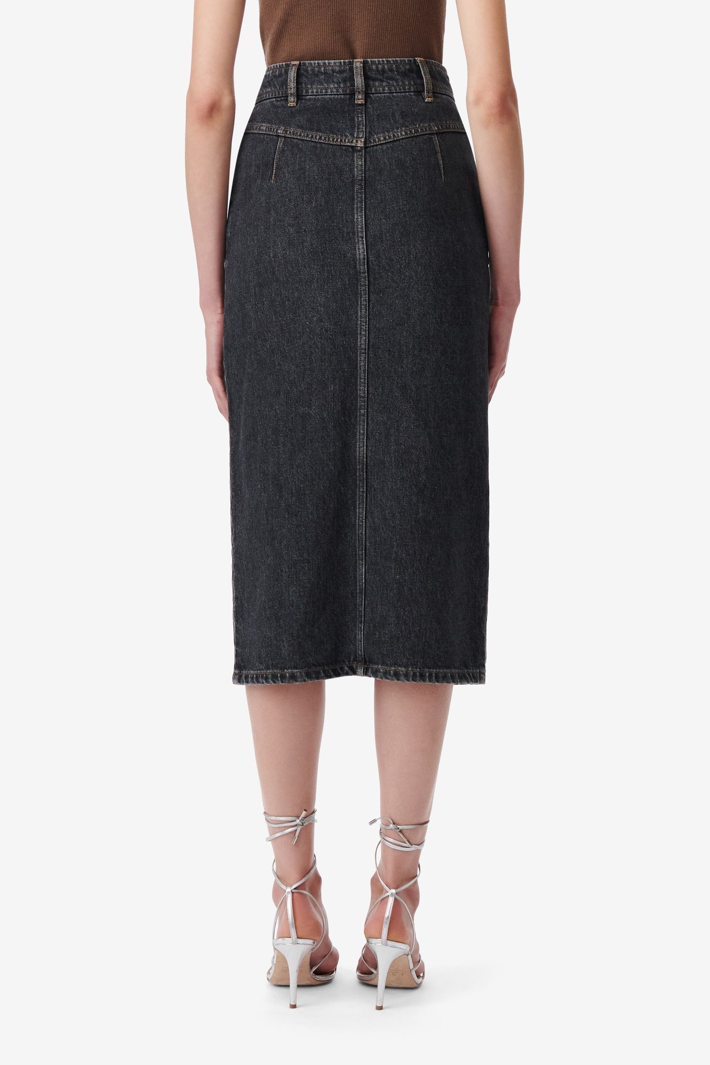 CLARYSSE SKIRT BLACK STONE 4