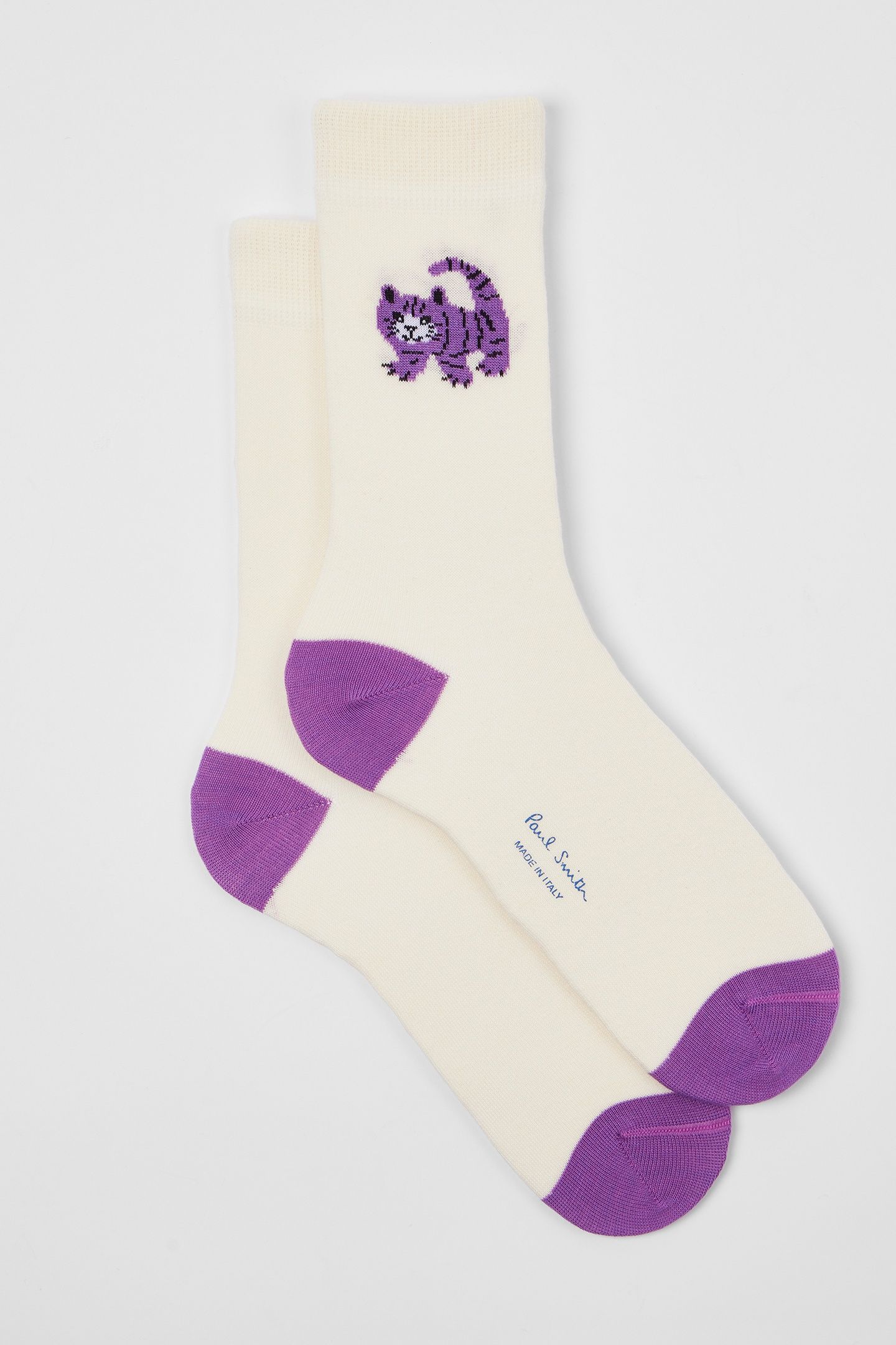 WOMEN SOCK JANIS CAT OFF WHITE 4