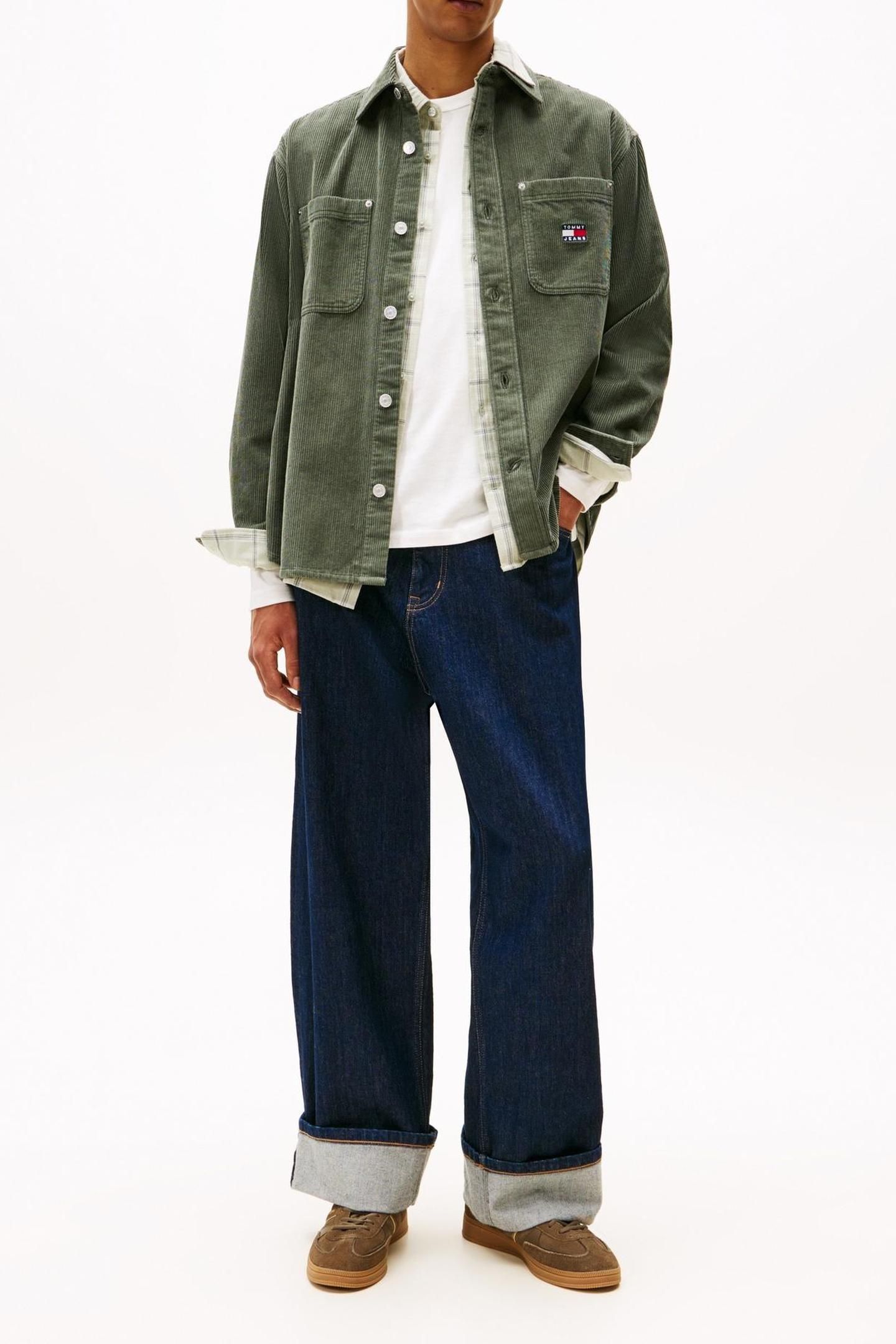 TJM RELAXED WASHED CORD PEWTER GREEN 3