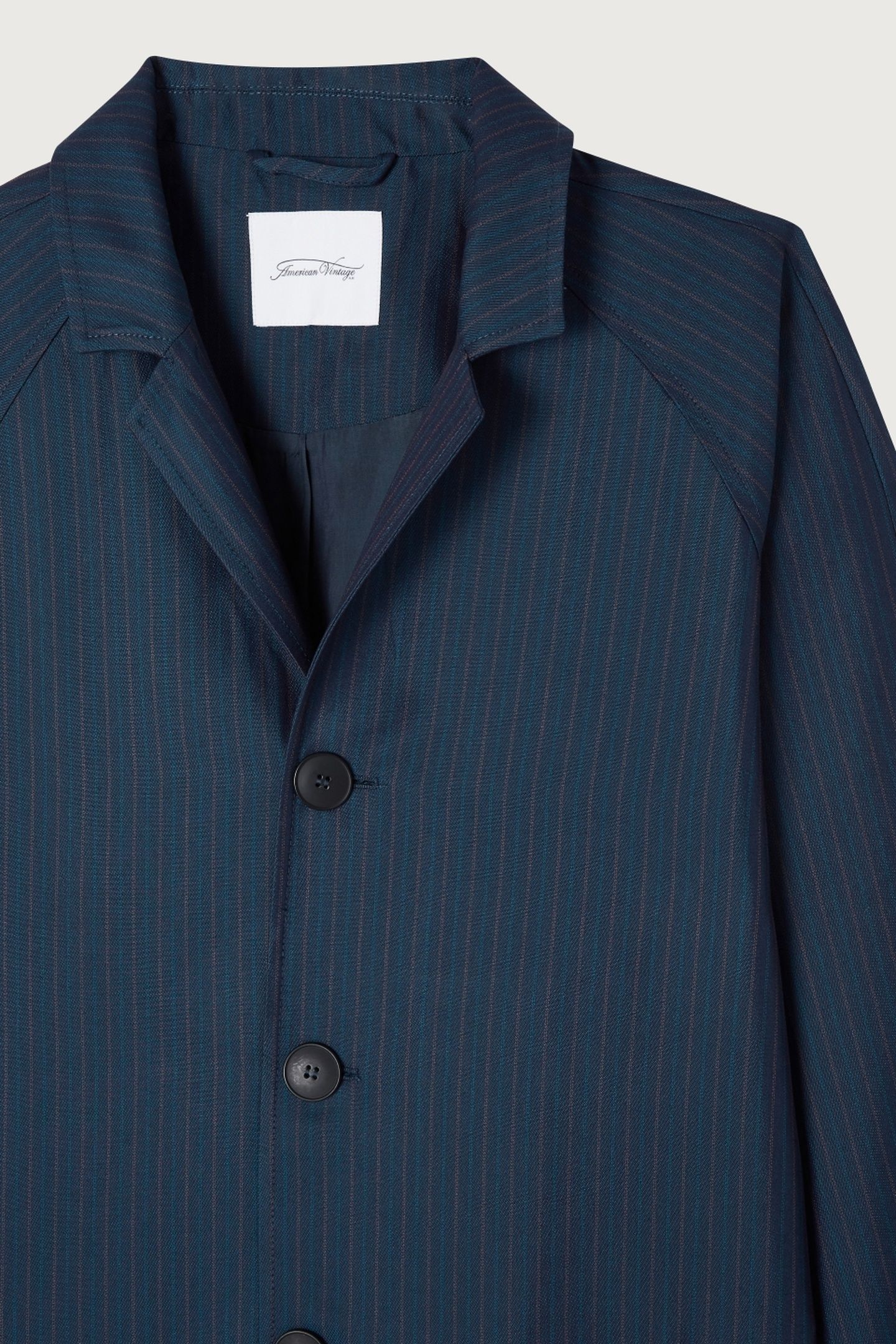 DIGSTONE COAT RAYURES NAVY 2