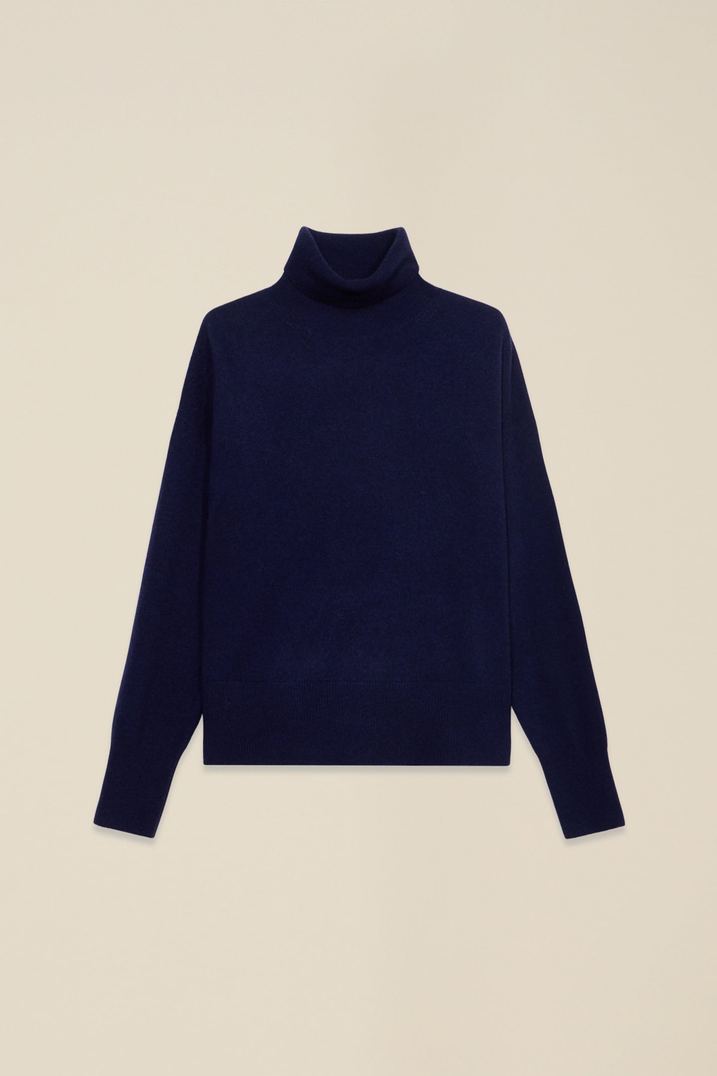 PURE CASHMERE TURTLENECK BLUE 3