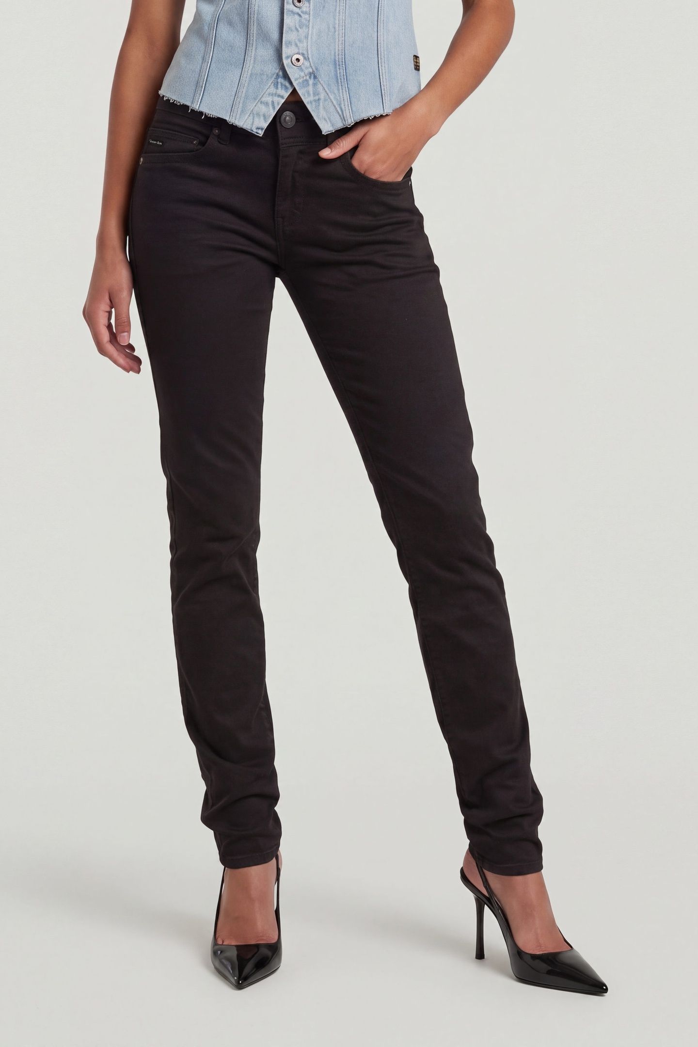MIDGE SLIM STRAIGHT CHINO OXFORD 1