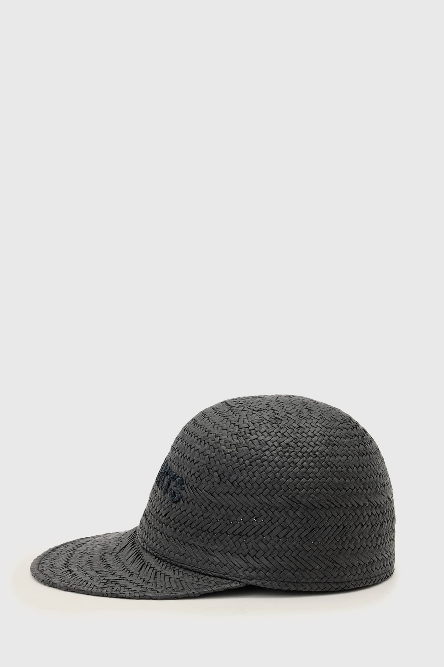 MILA STRAW BB CAP BLACK 4