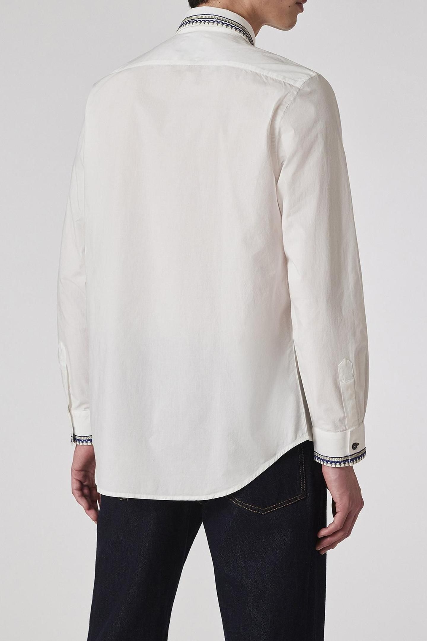 MENS S/C REGULAR FIT SHIRT WHITE 3