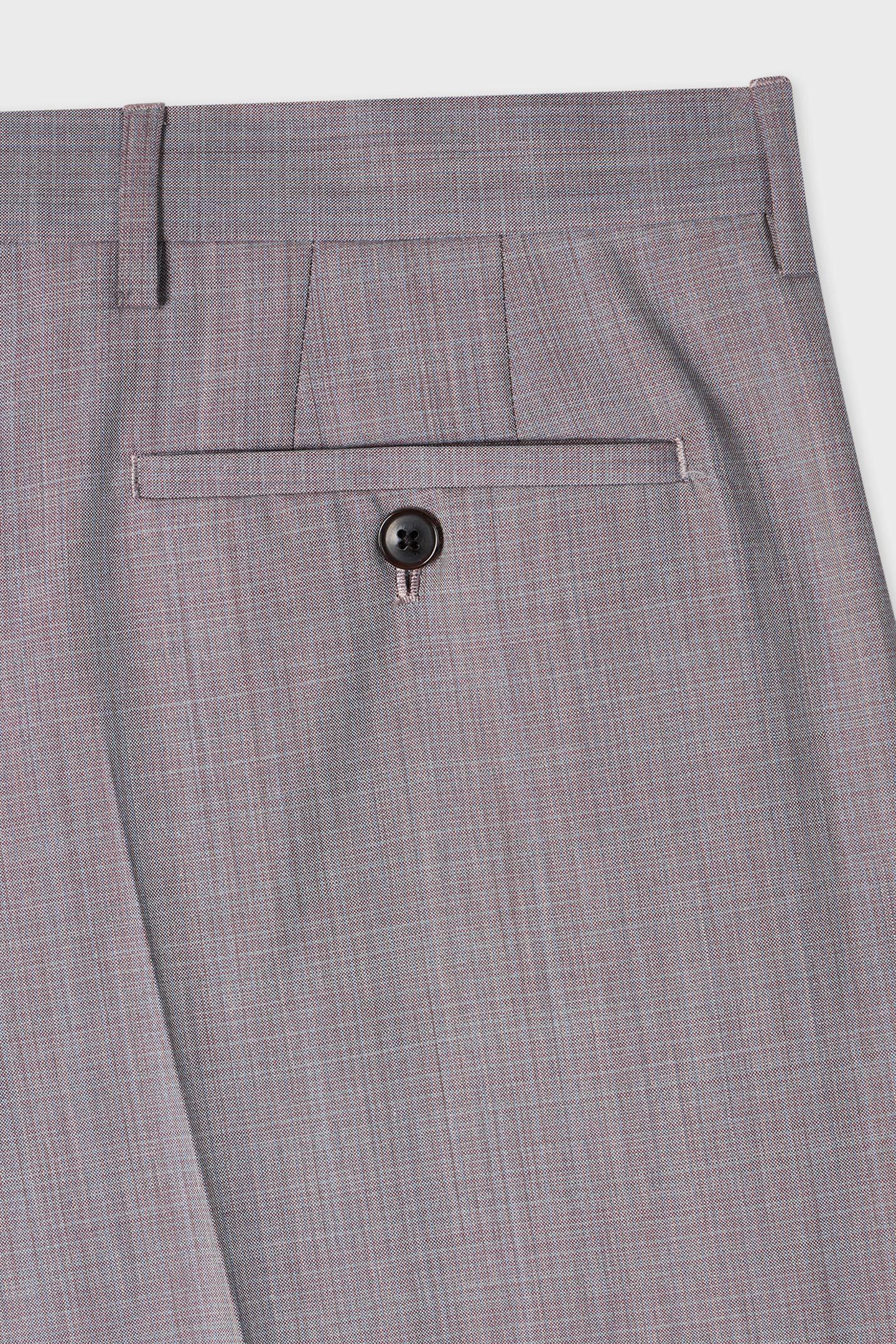 MENS TAILORED FIT 2 BUTTON SUIT TAUPE 6