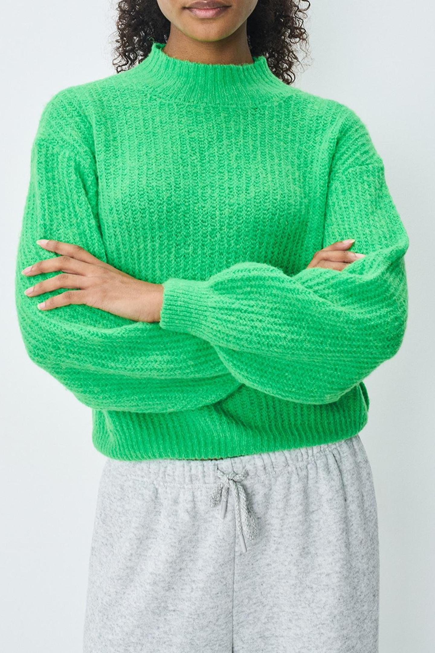 EAST KNIT SWEATER GRENOUILLE FLUO 4