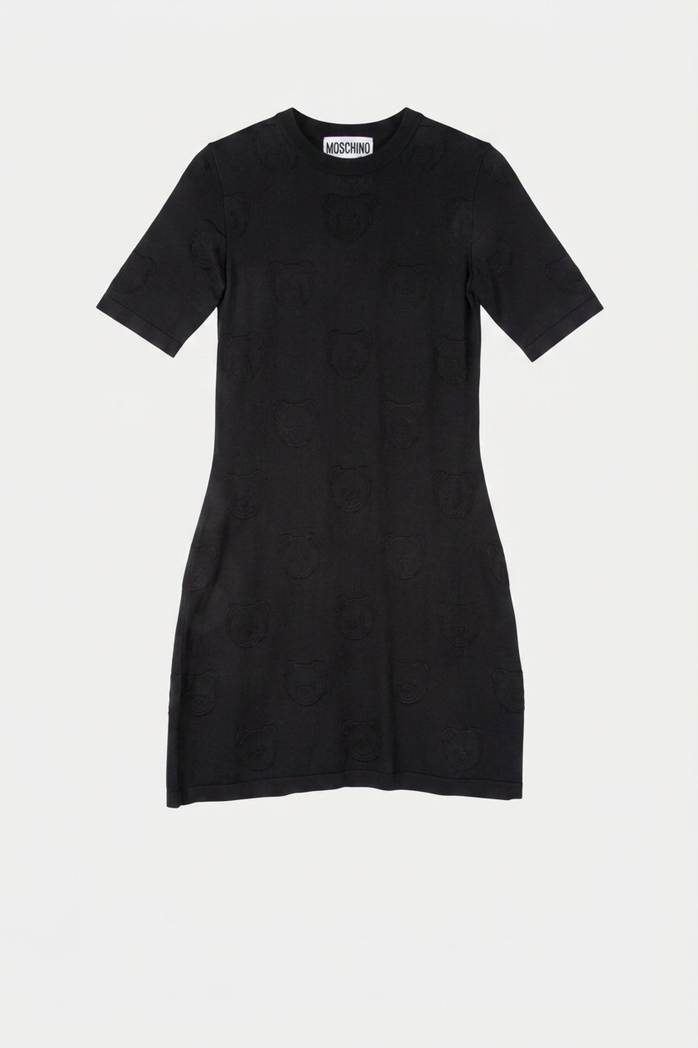 KNIT DRESS BLACK 3