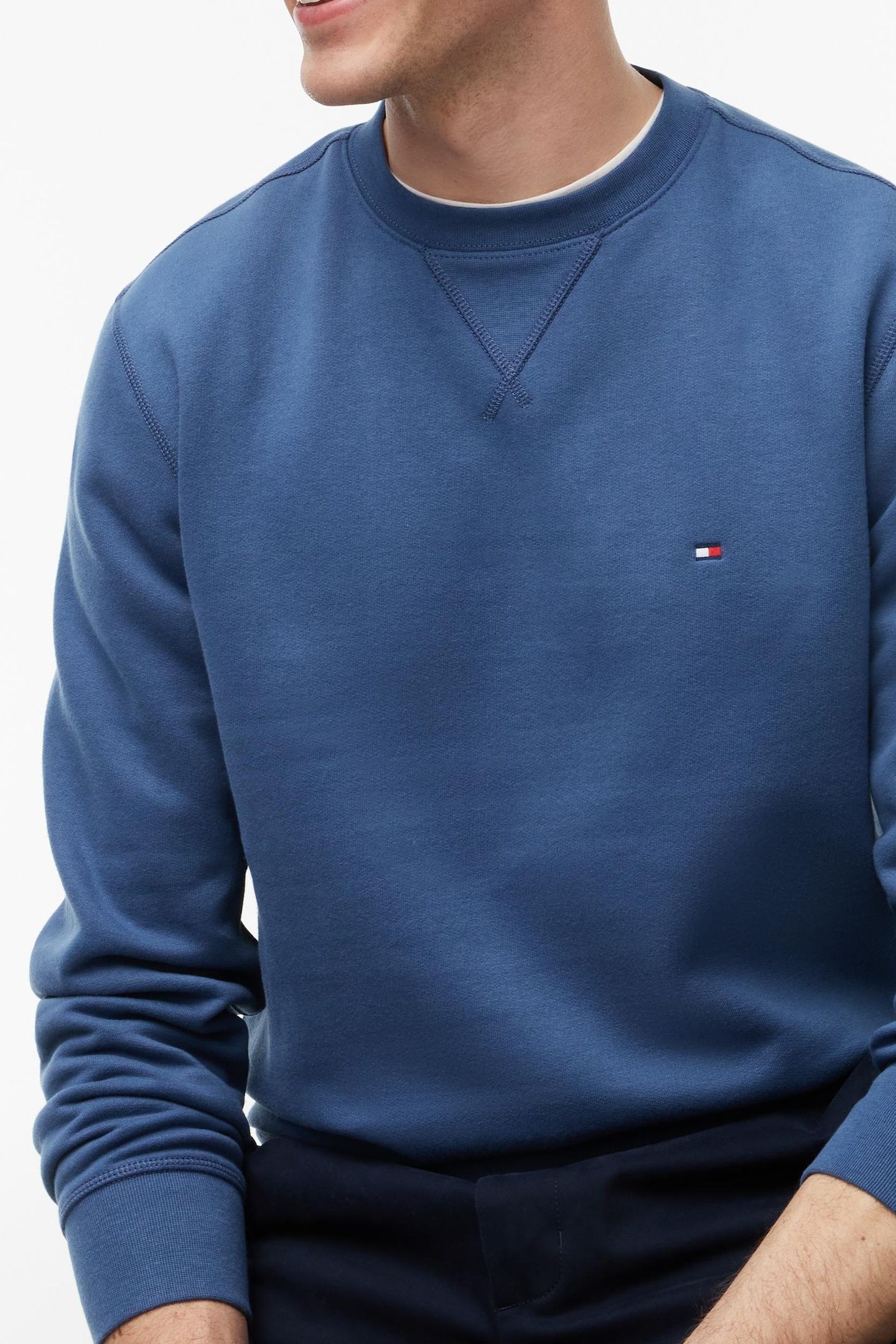 ESSENTIAL SEASONAL FLEECE AEGEAN SEA 8