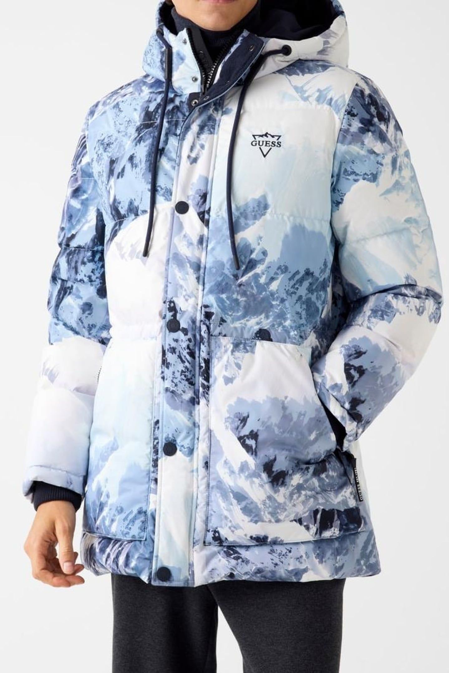 APRES SKI PUFFER PAR AOP BLUE MOUNTAIN 1