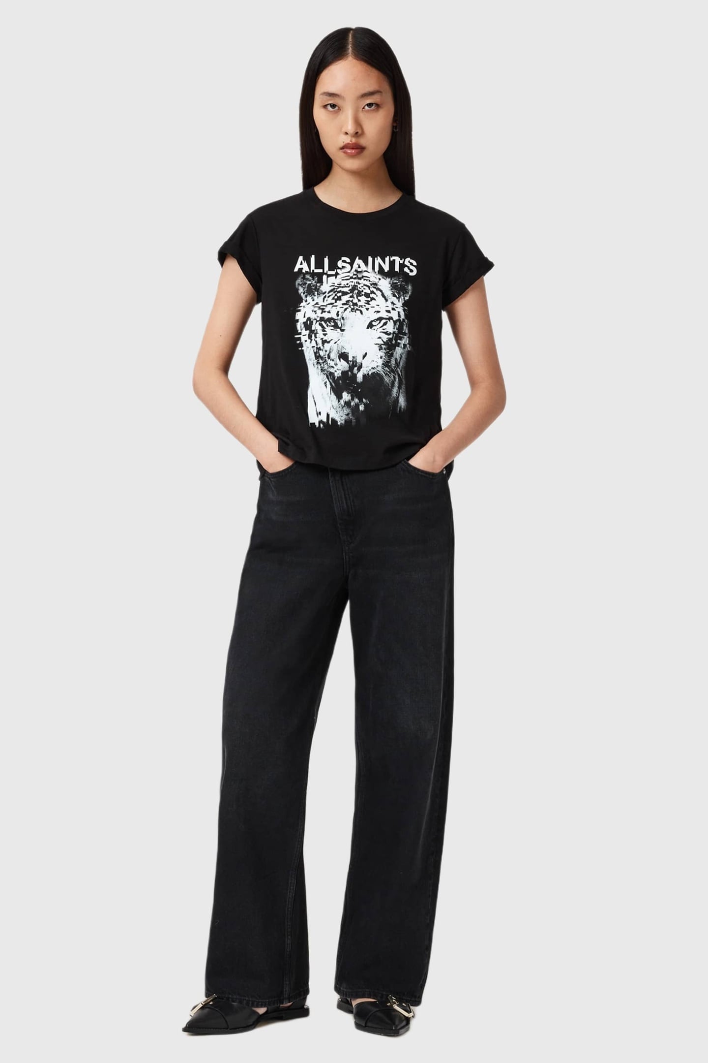 STATIC ANNA TEE BLACK 1