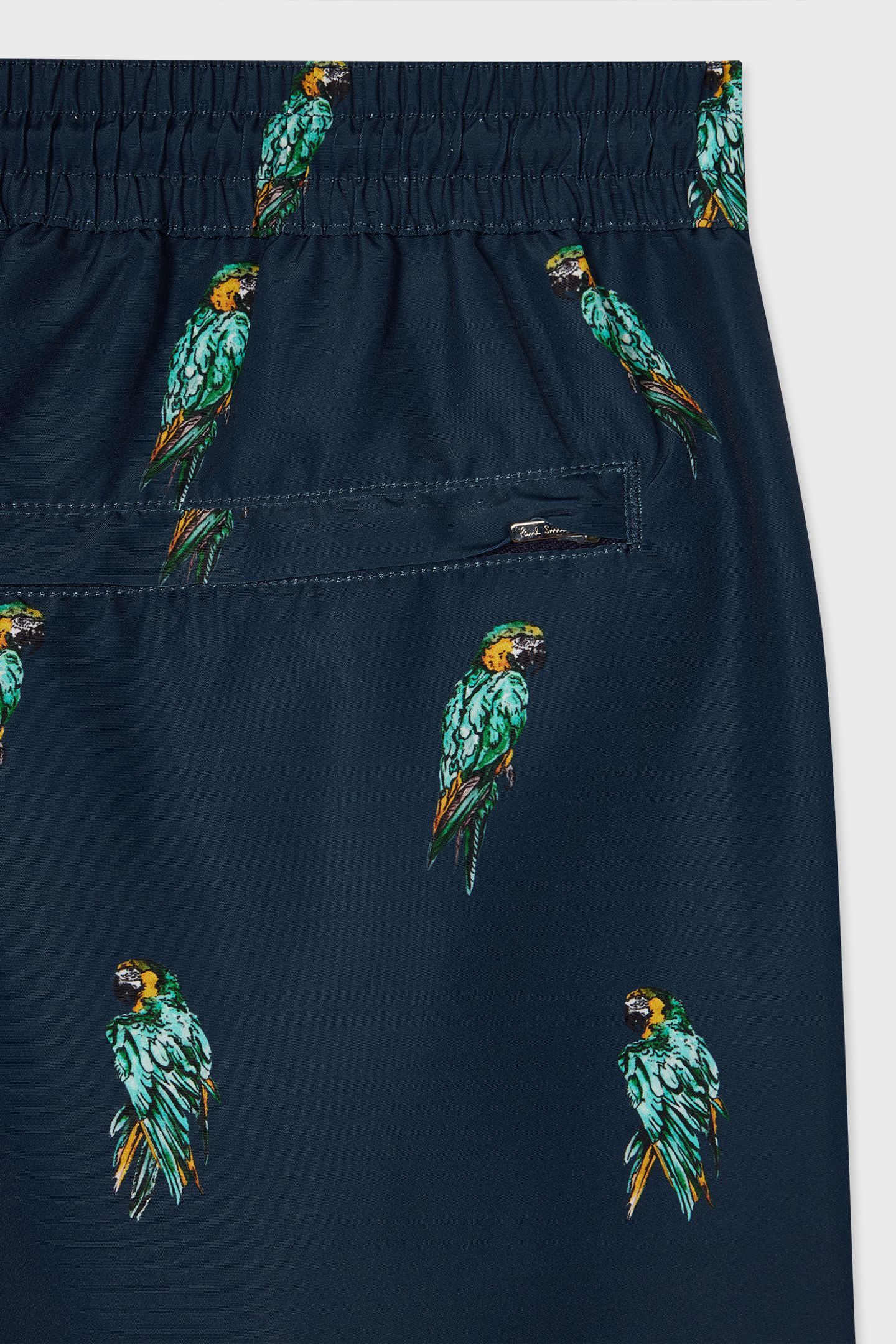 MEN SWIM SHORT PARROTS NAVY 4