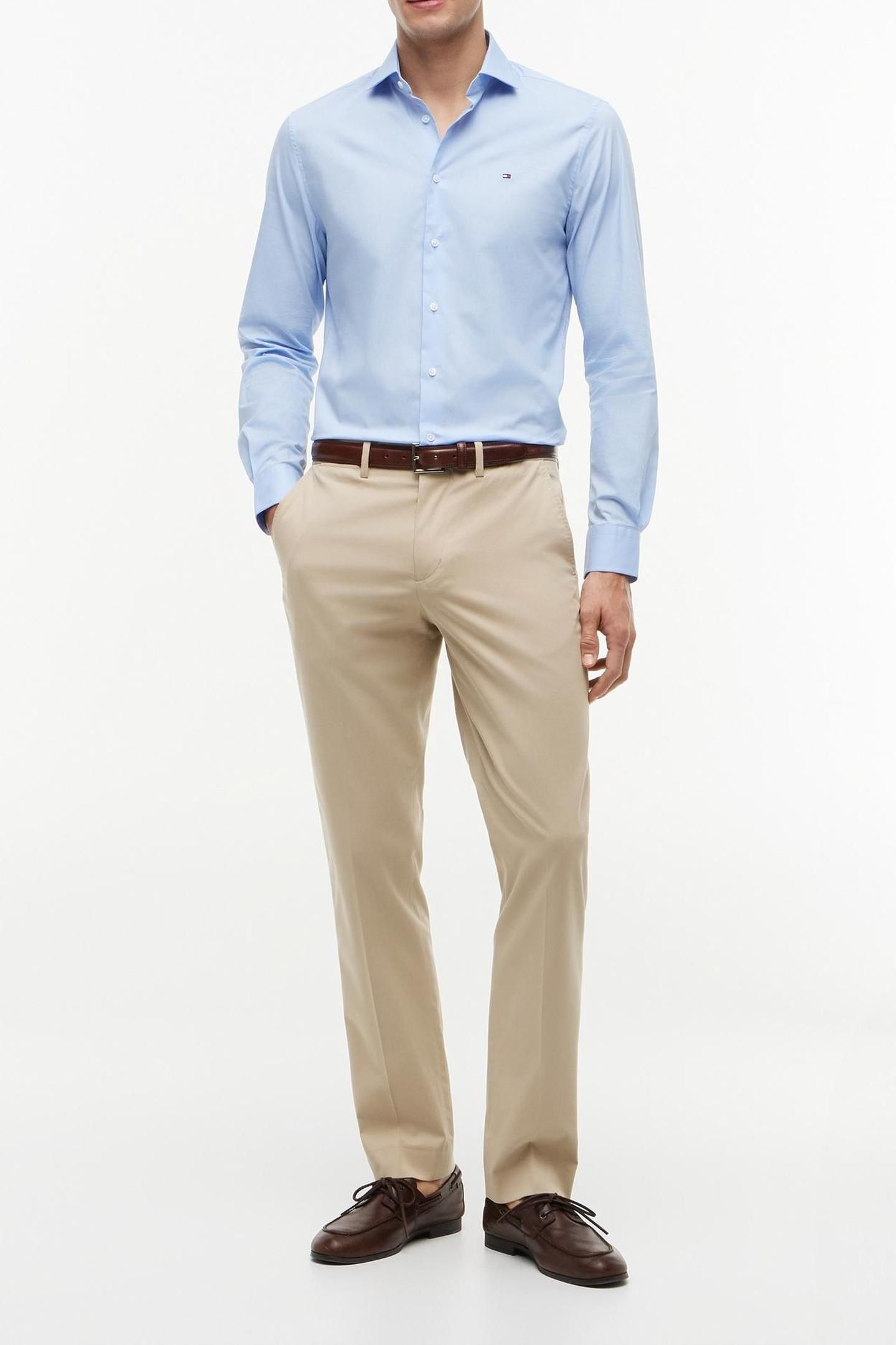 CORE CL FLEX POPLIN CUSTOM COLOR LIGHT BLUE 3