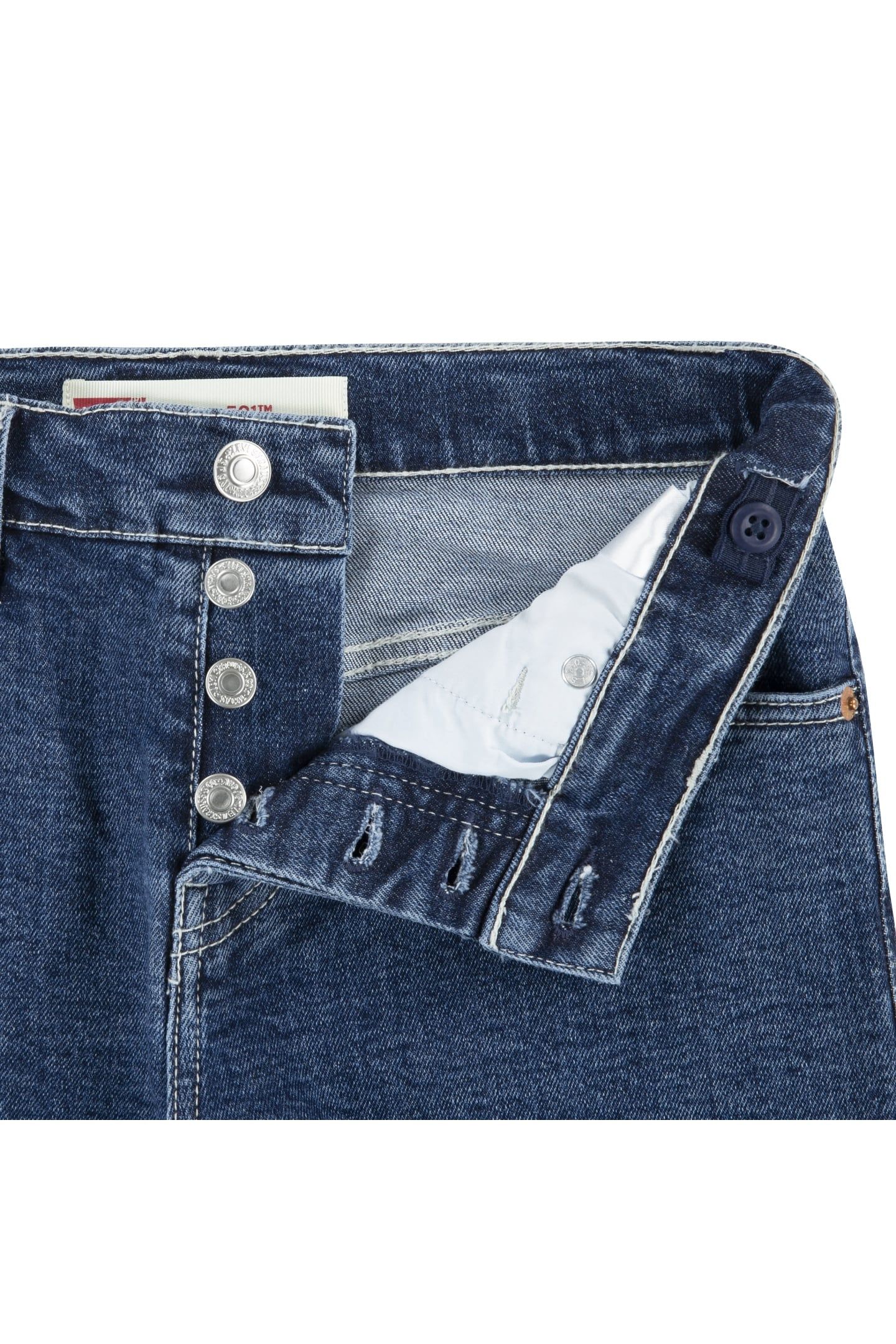 BOYS 501 ORIGINAL JEANS DARK STONEWASH 3