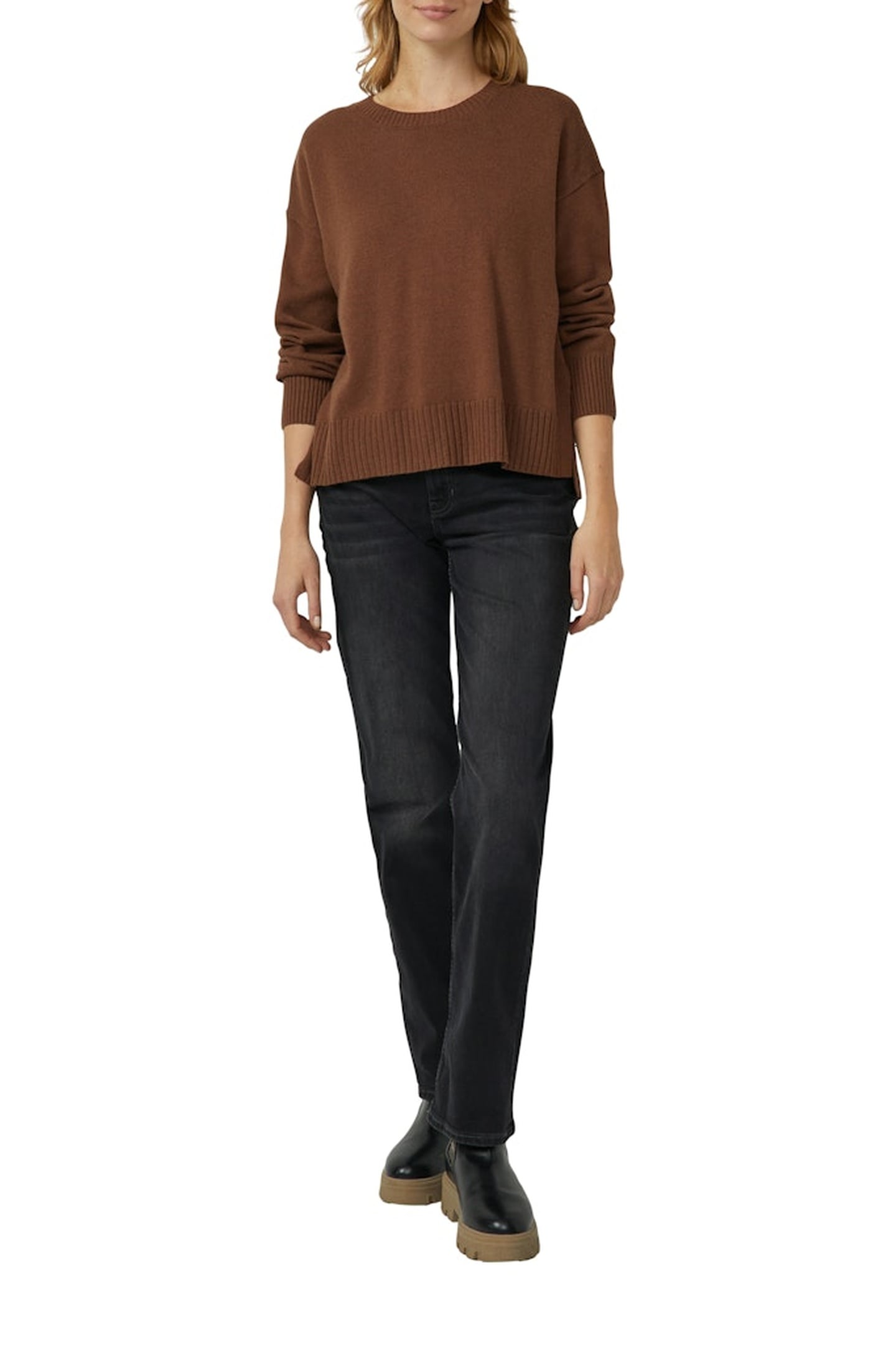 S.OLIVER PULLOVER BROWN 1