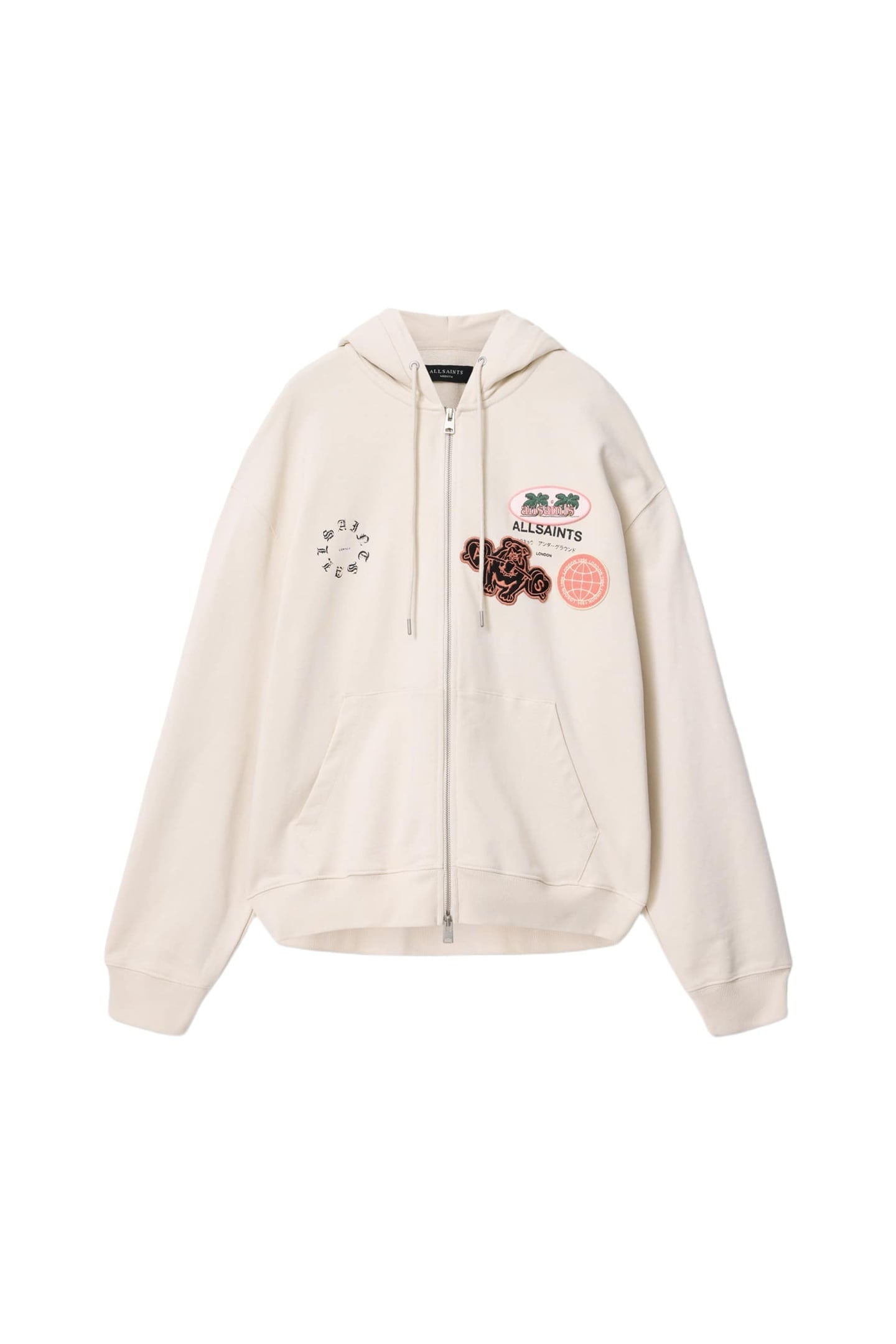 PATCHER ZIP THROUGH DUSK WHITE 5