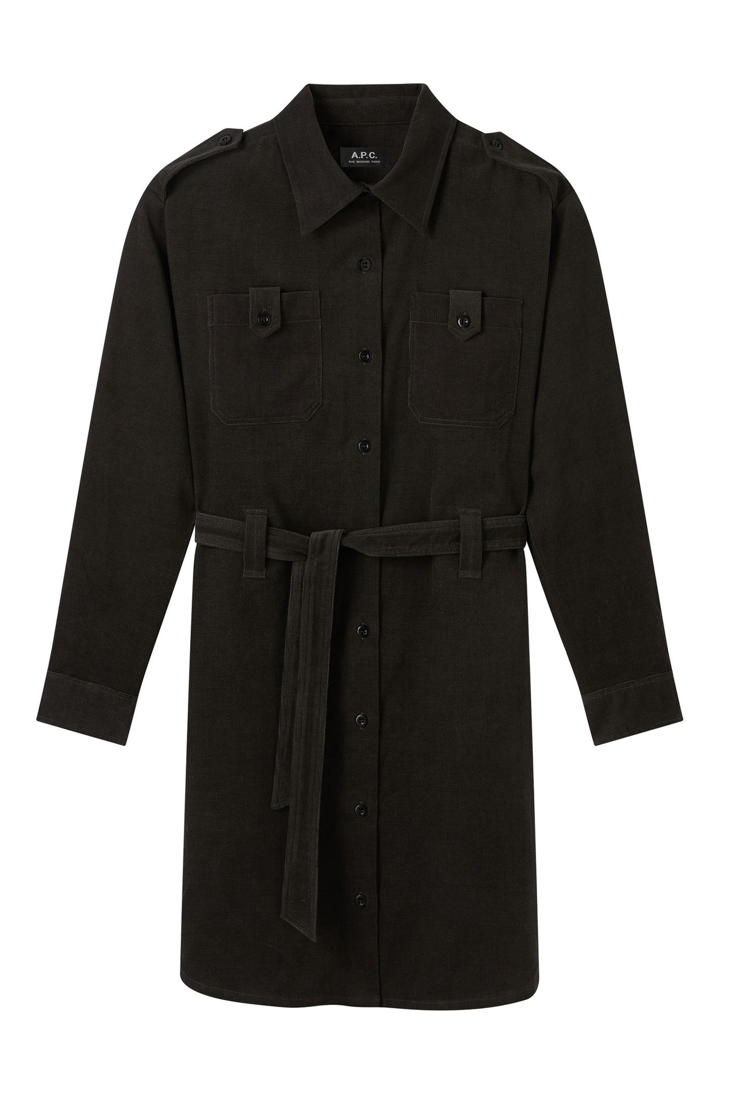 DRESS PIXIE DARK GREEN 1