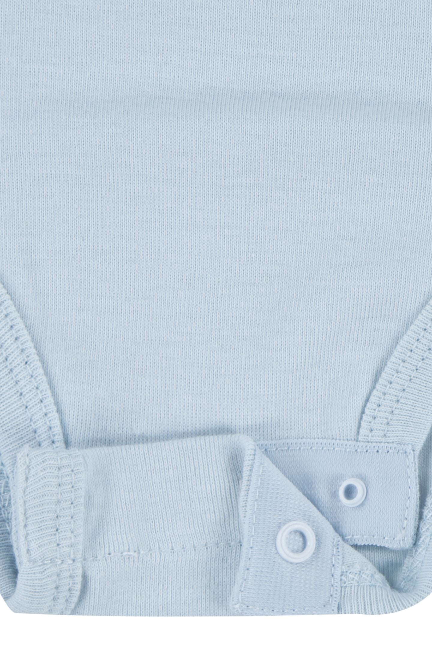 UNISEX POSTER LOGO 2PK L/S BODYSUIT VISTA BLUE 4