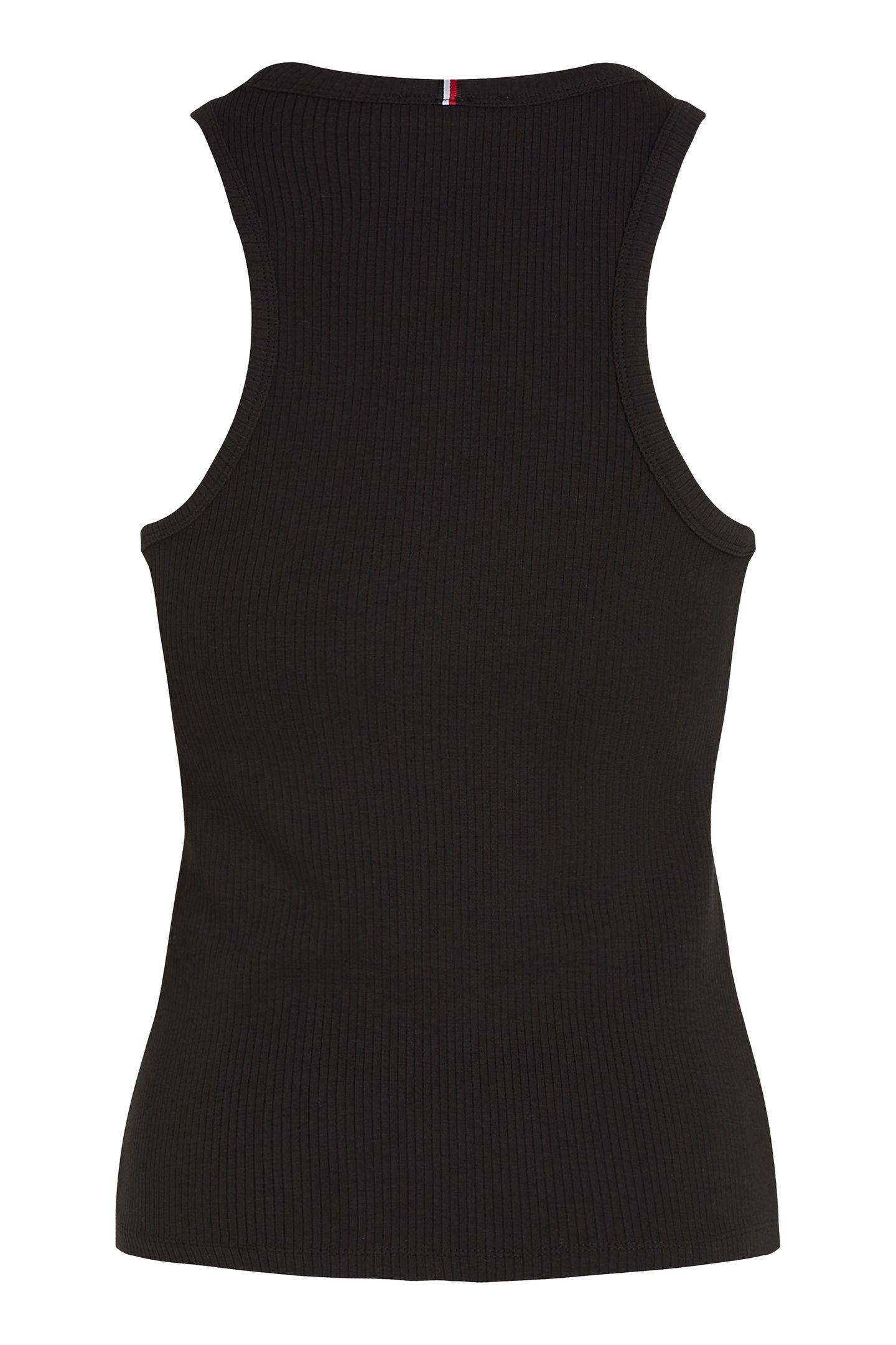SLIM 5X2 RIB TANK TOP BLACK 5