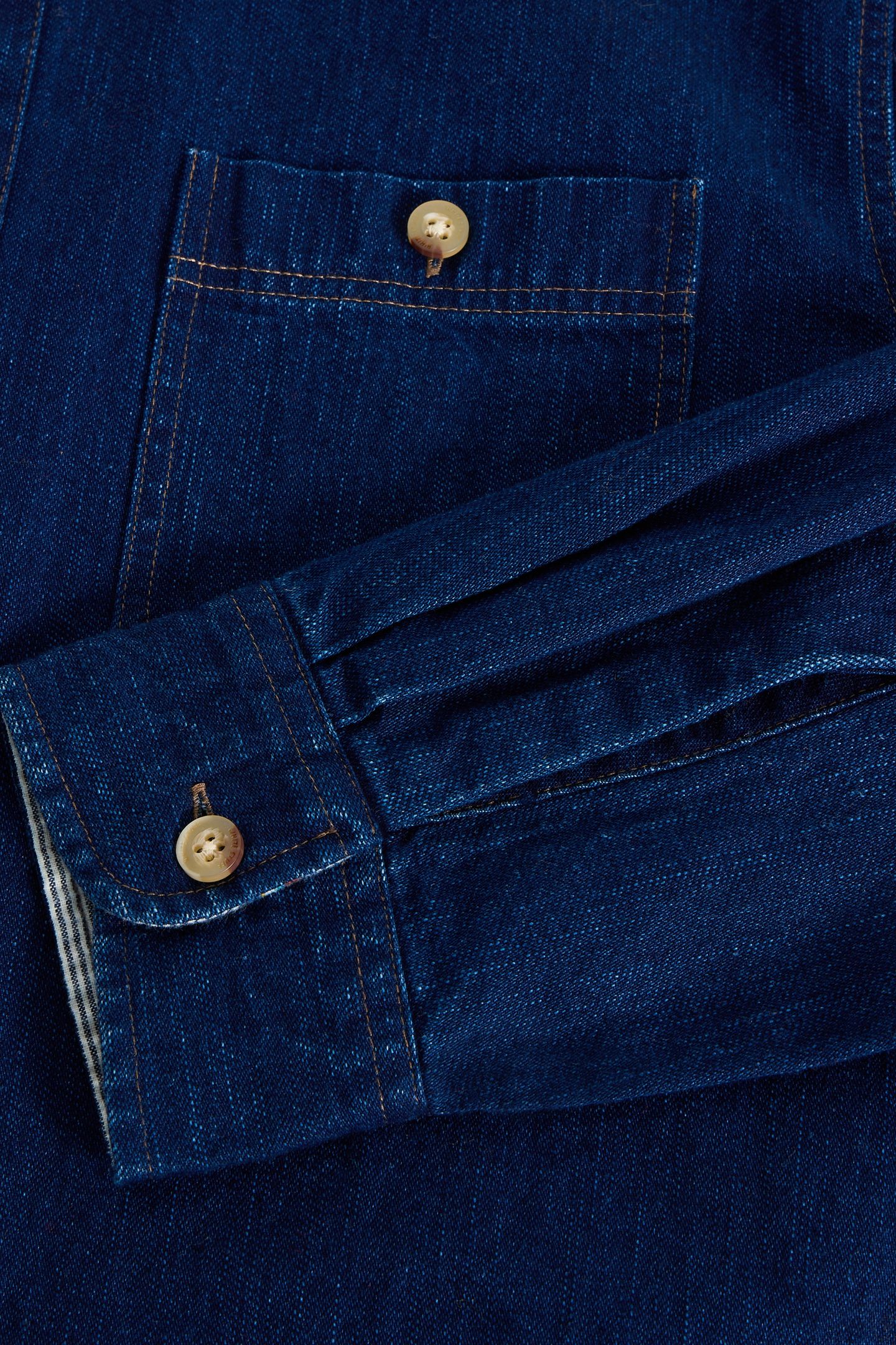 DENIM SHIRT MID DENIM 5
