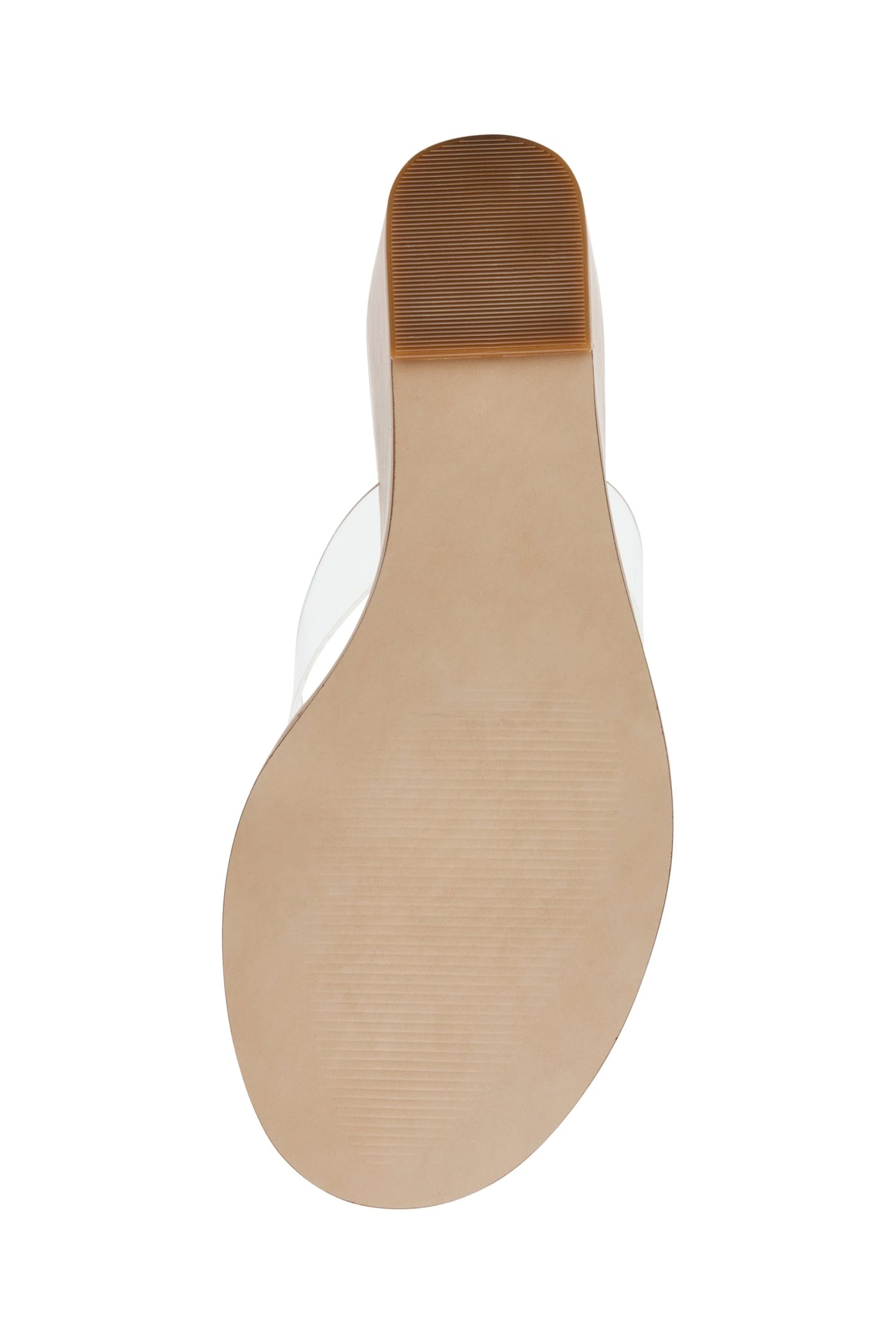 PLAYING-J SANDALS CLEAR NUDE 7