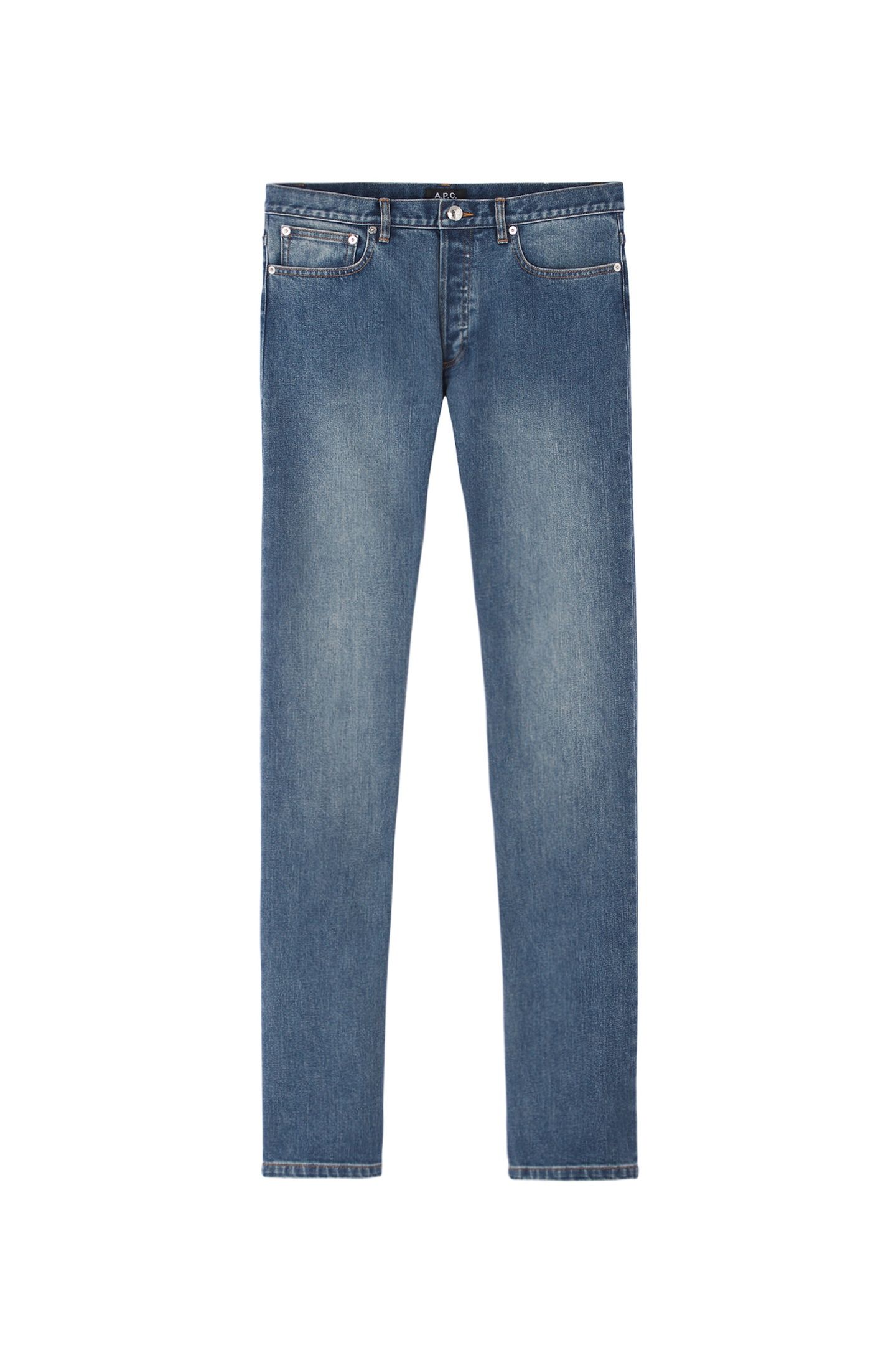 UNISEX SMALL STANDARD WASHED INDIGO 5
