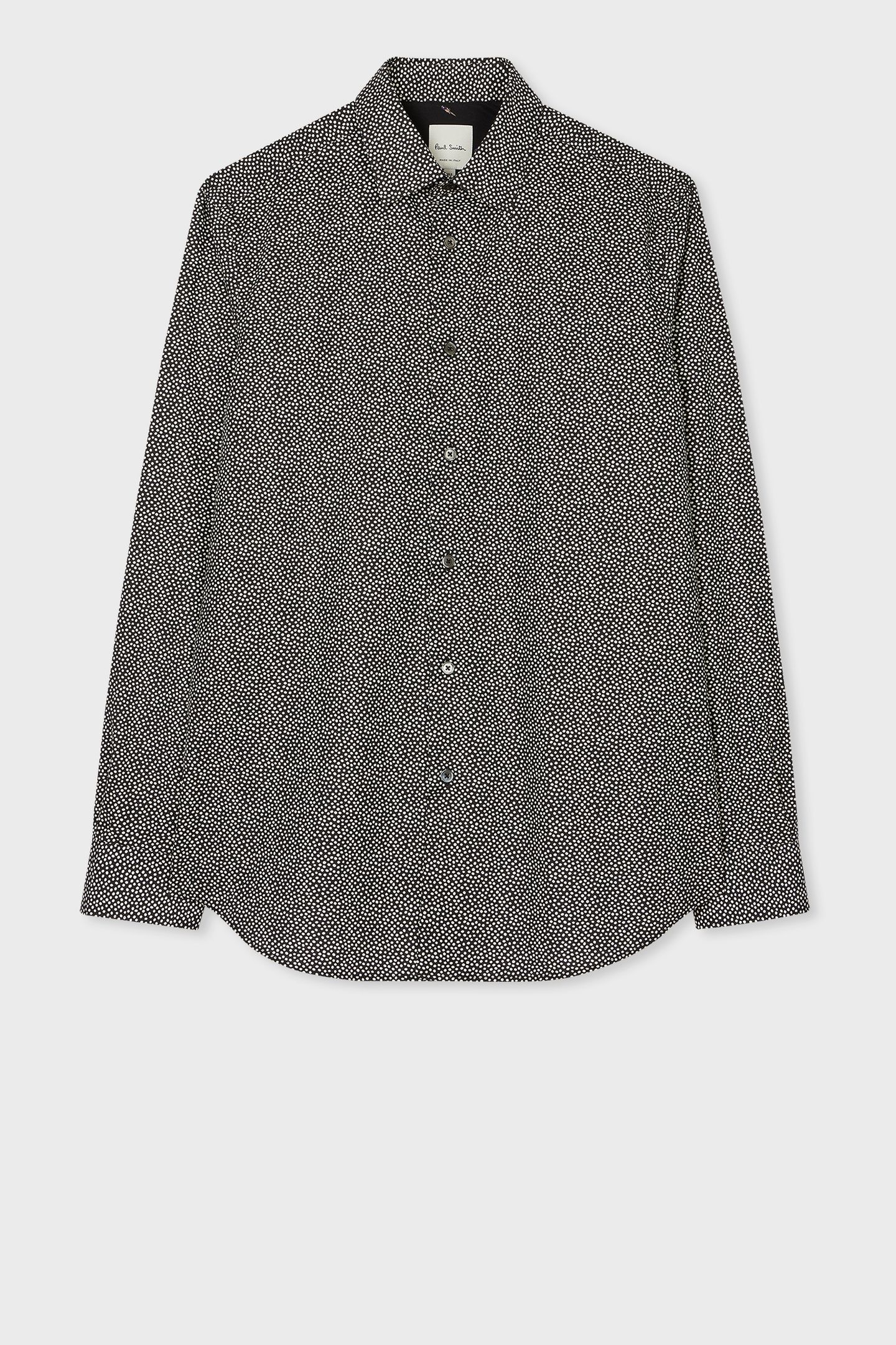 MENS S/C CASUAL FIT SHIRT GREY MELANGE 1