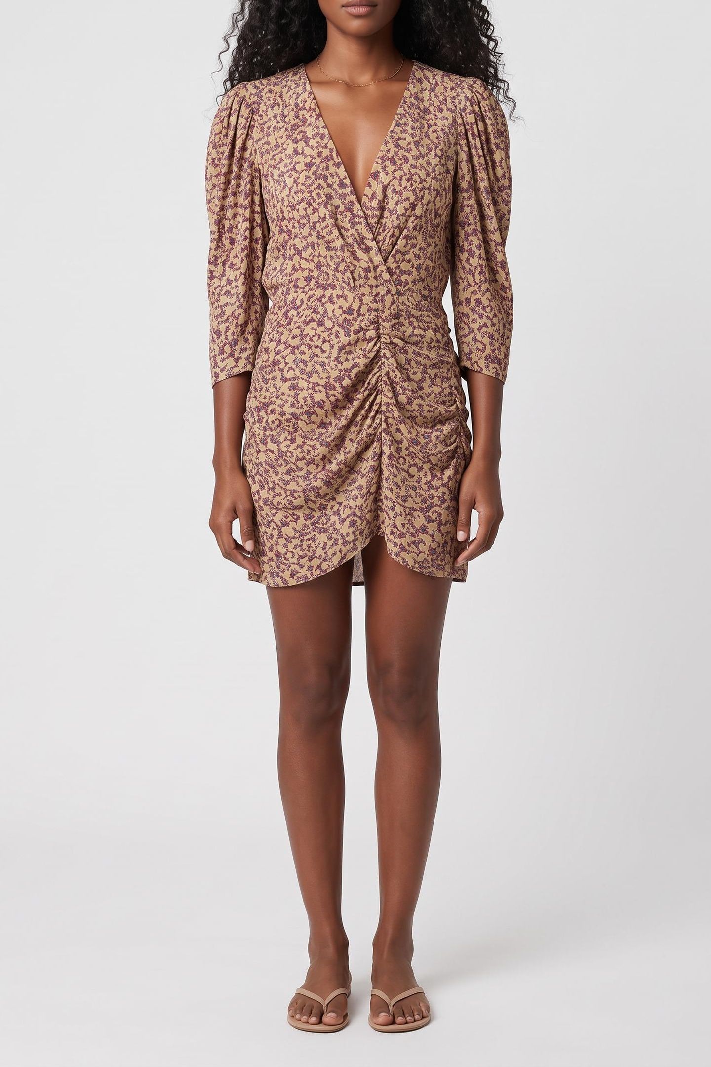 MINI DRESS GREIGE 1