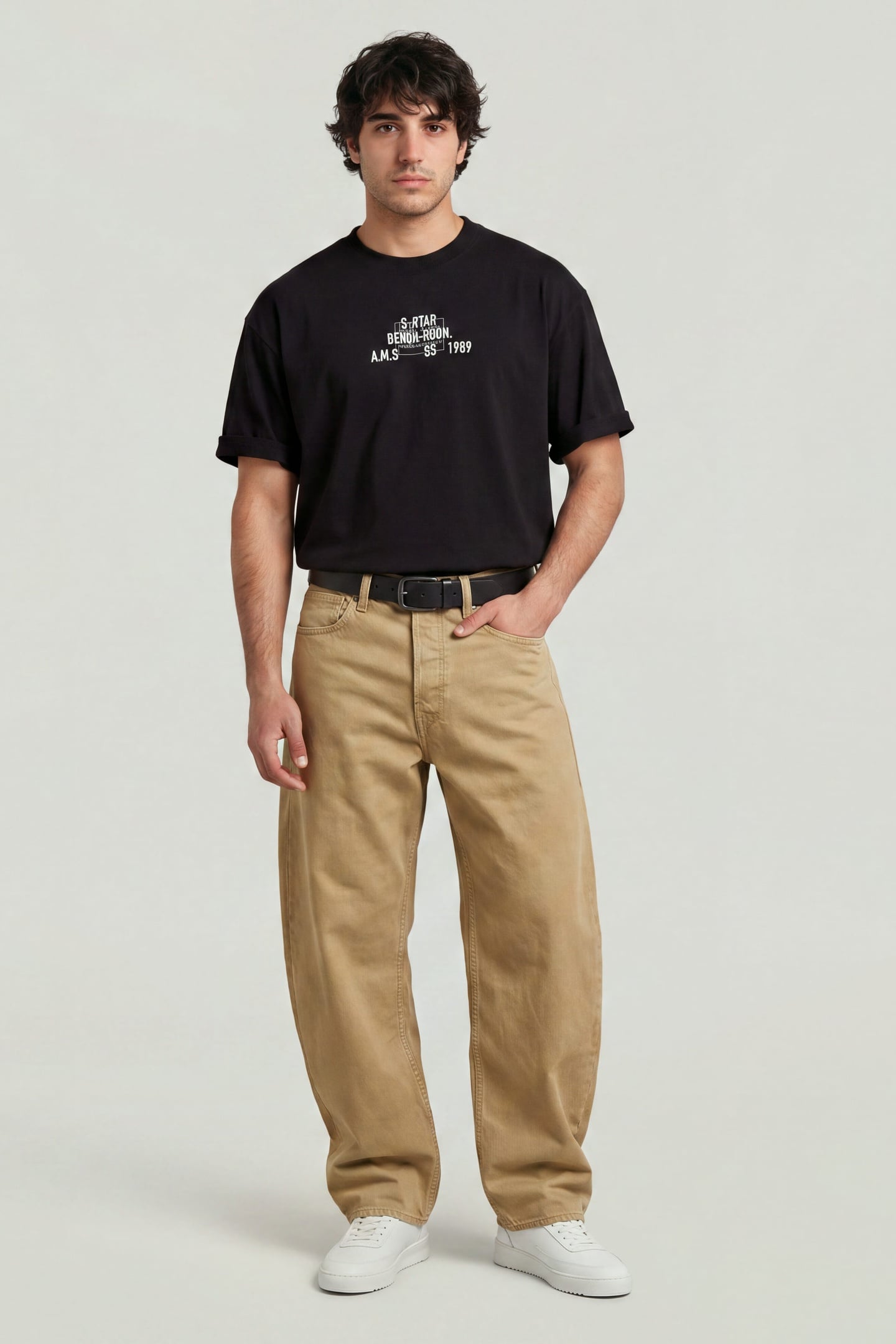 BEND 3D LOOSE BEIGE/KHAKI 3