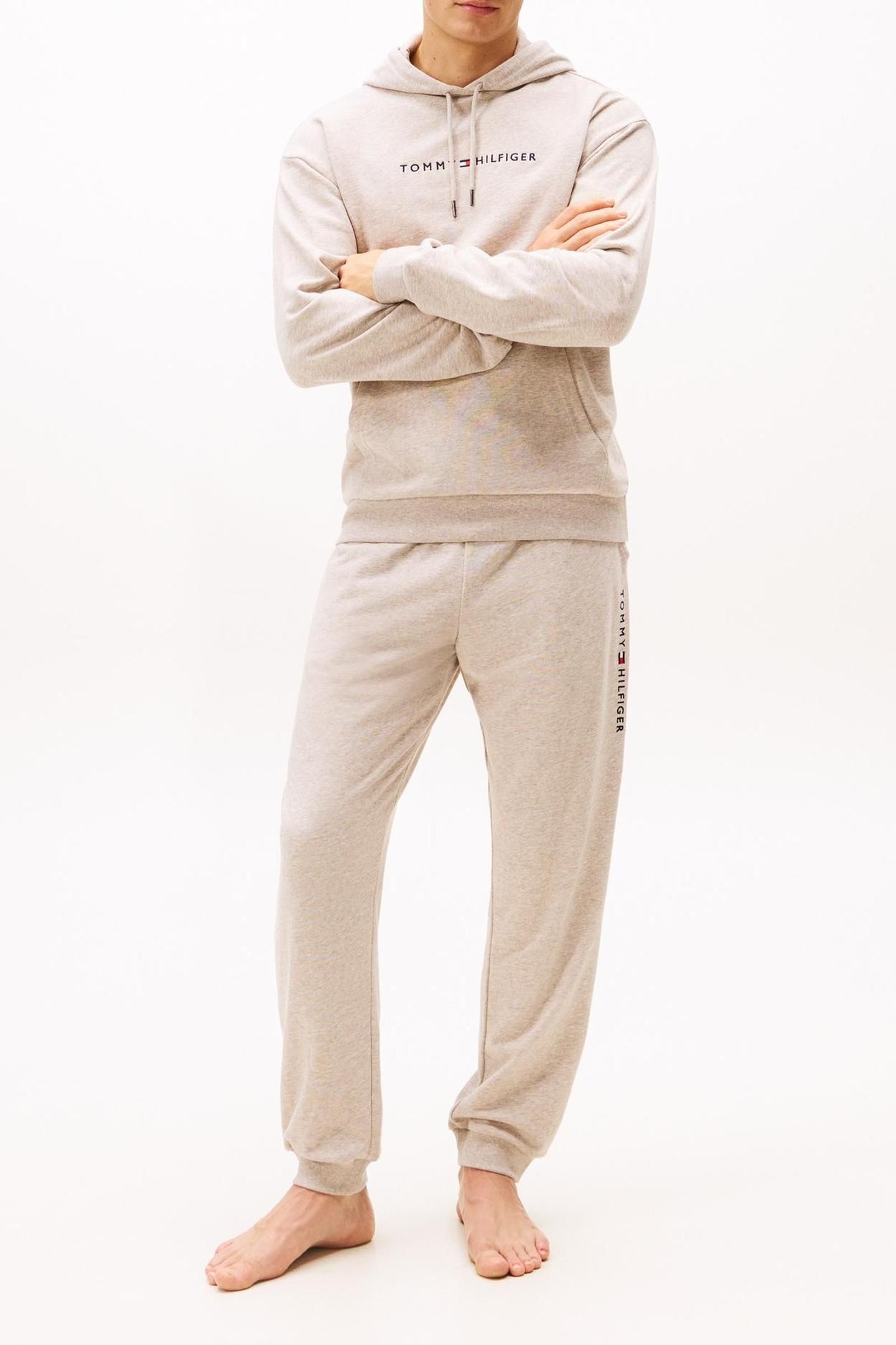 TRACK PANT HEATHERED PEBBLE 4