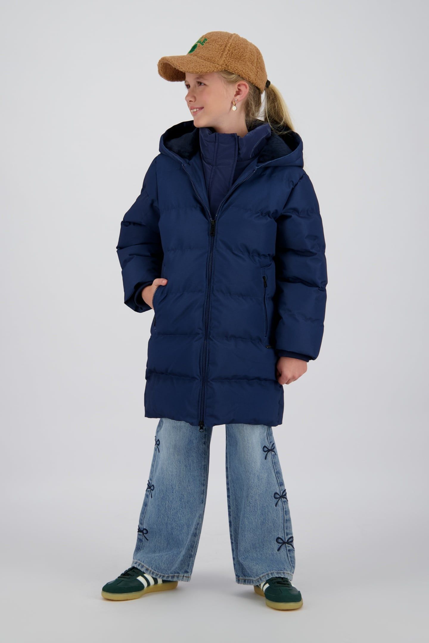 GIRLS TANJA JACKET OUTDOOR DARK BLUE 1