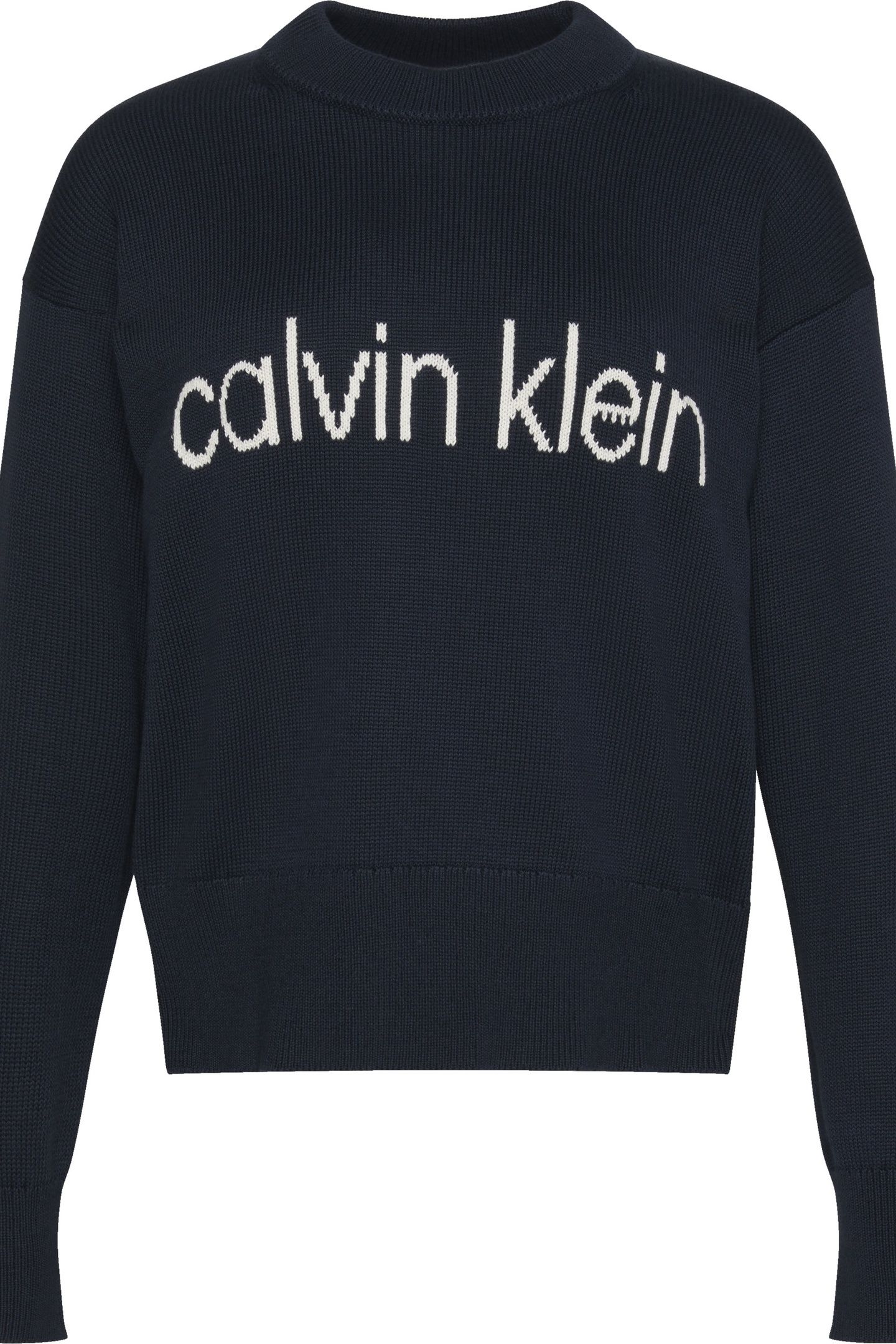 COTTON GRAPHIC PULLOVER DARK SAPPHIRE 4
