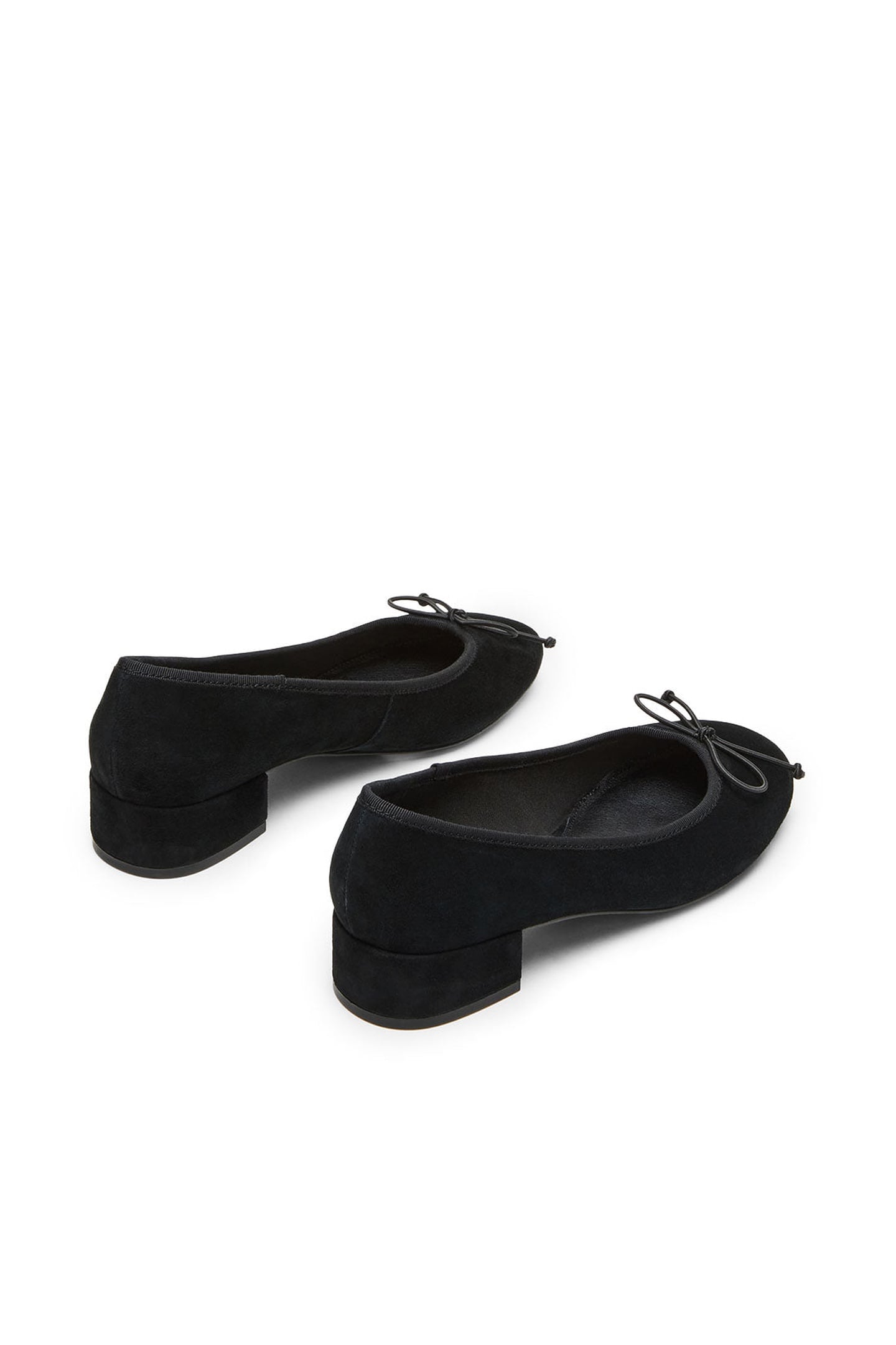 CHERISHER FLAT SHOES BLACK SUEDE 3
