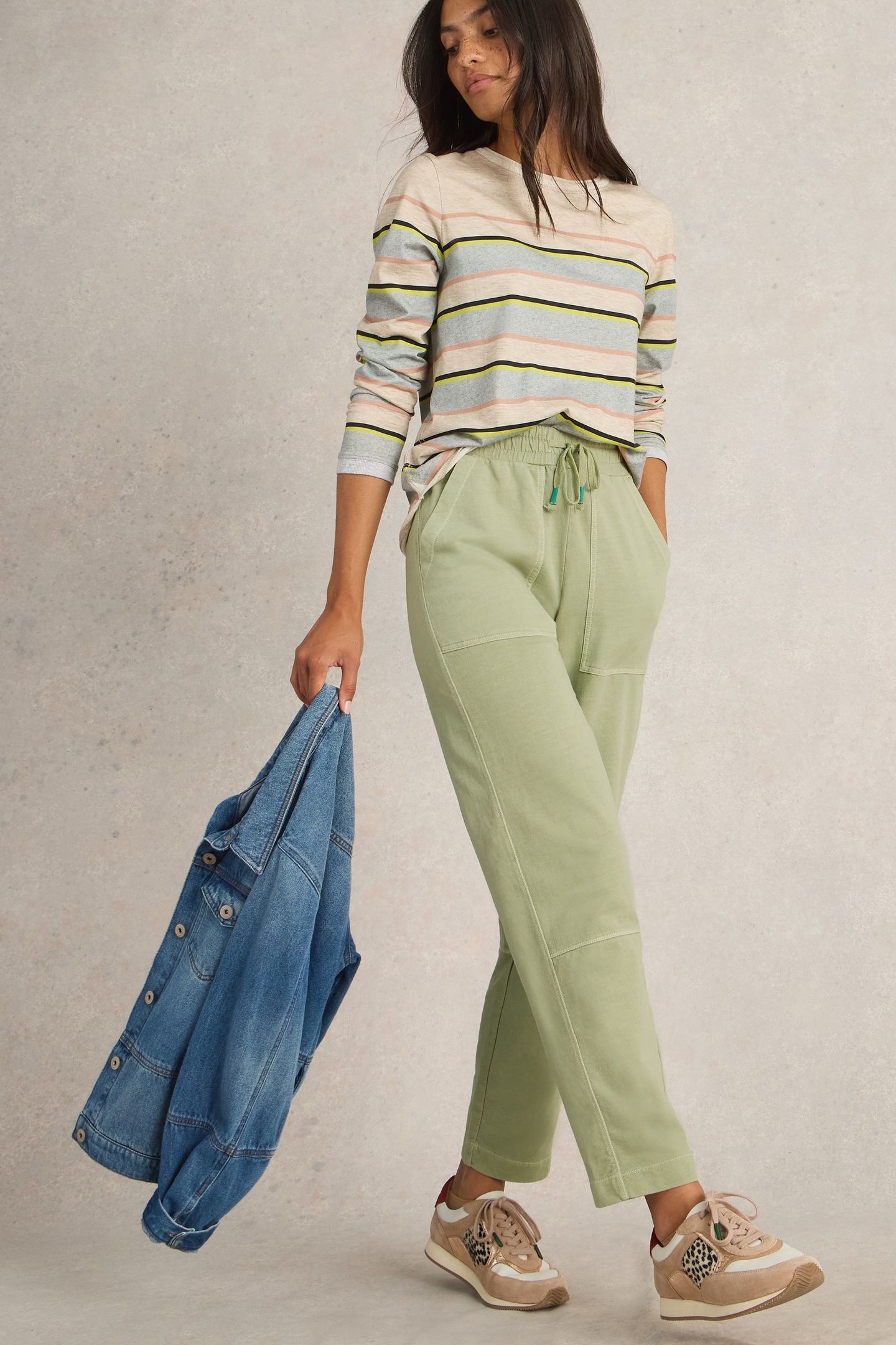 JUDE JERSEY JOGGER LIGHT GREEN 2