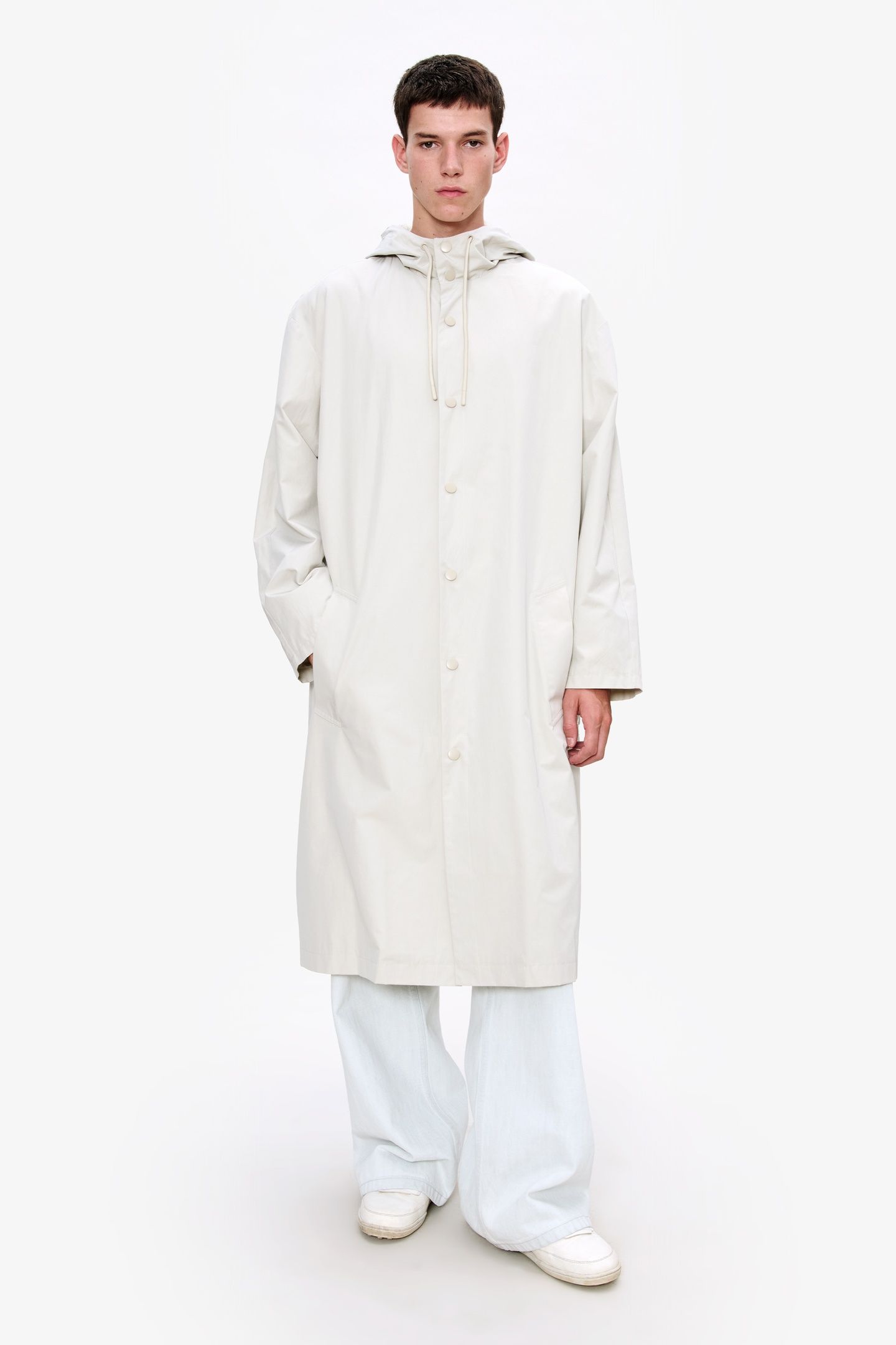 UNISEX WINDBREAKER CHALK 1