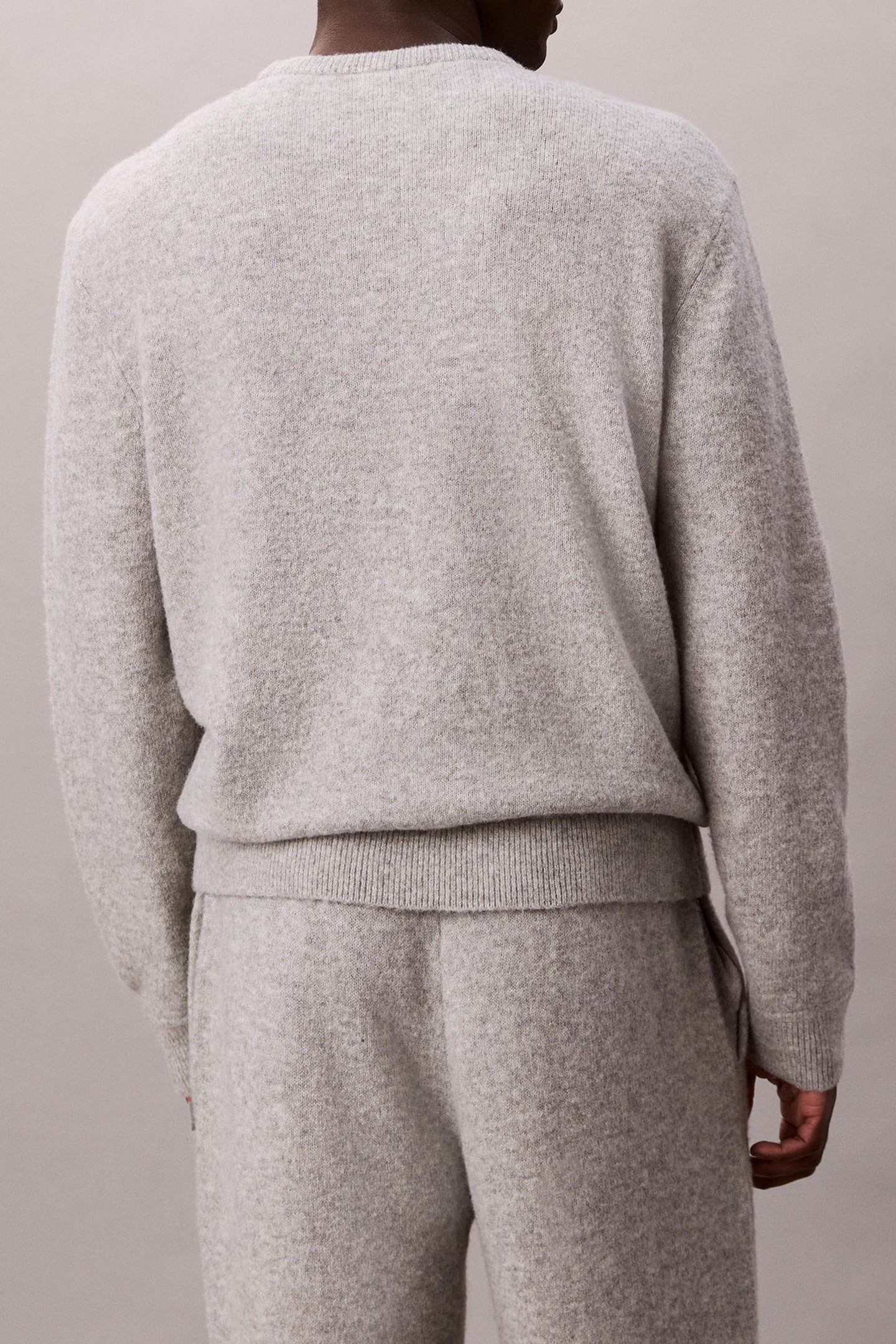 SWEATER CREW GREY HEATHER 2