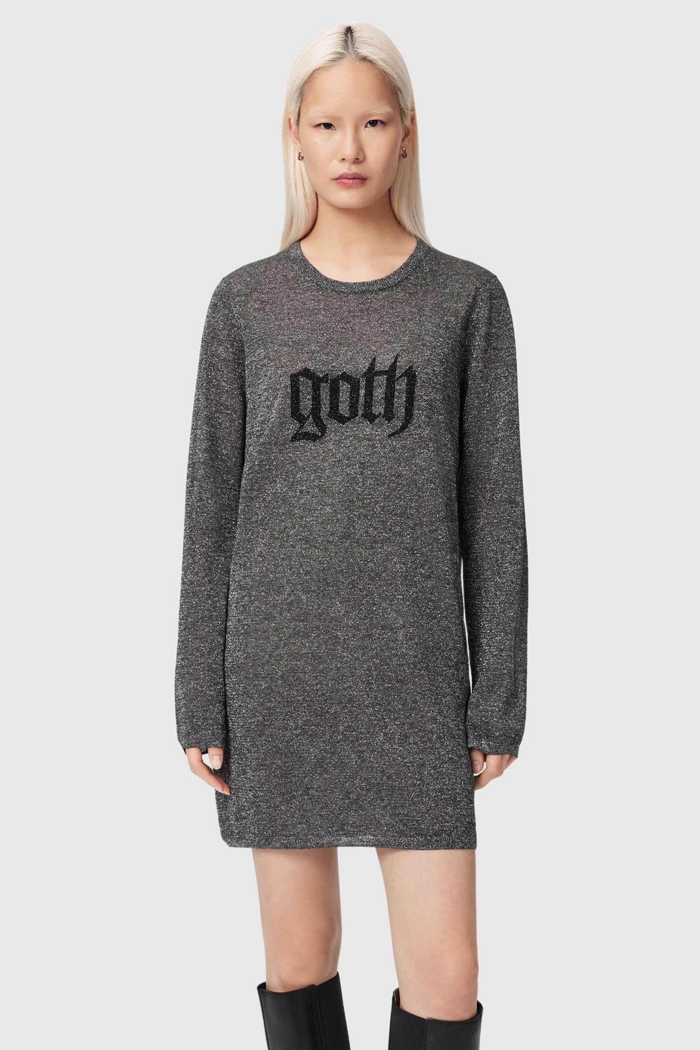 DEETZ DRESS FOGGY SILVER 3