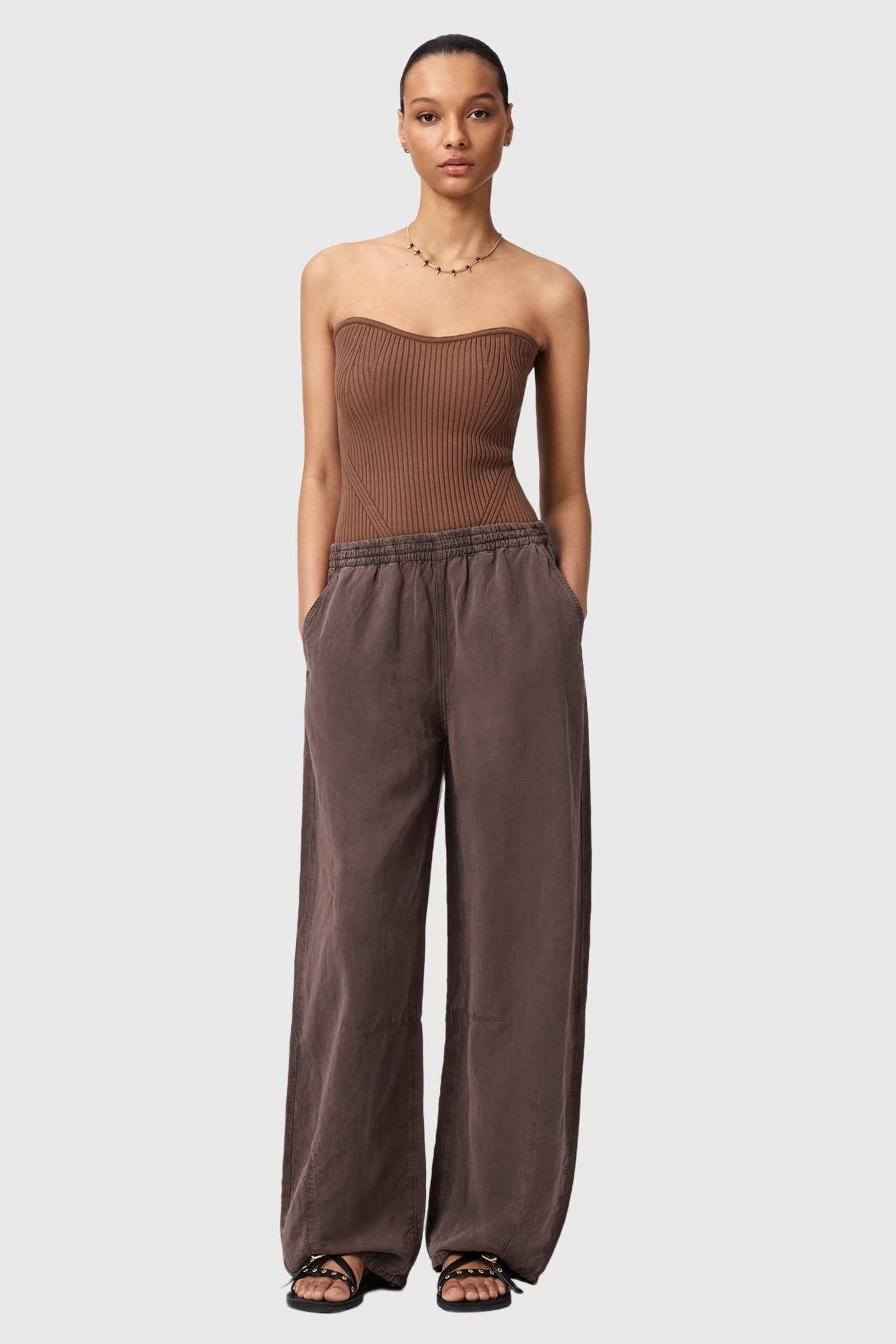 CRUZ BANDEAU TOP PENNY BROWN 1