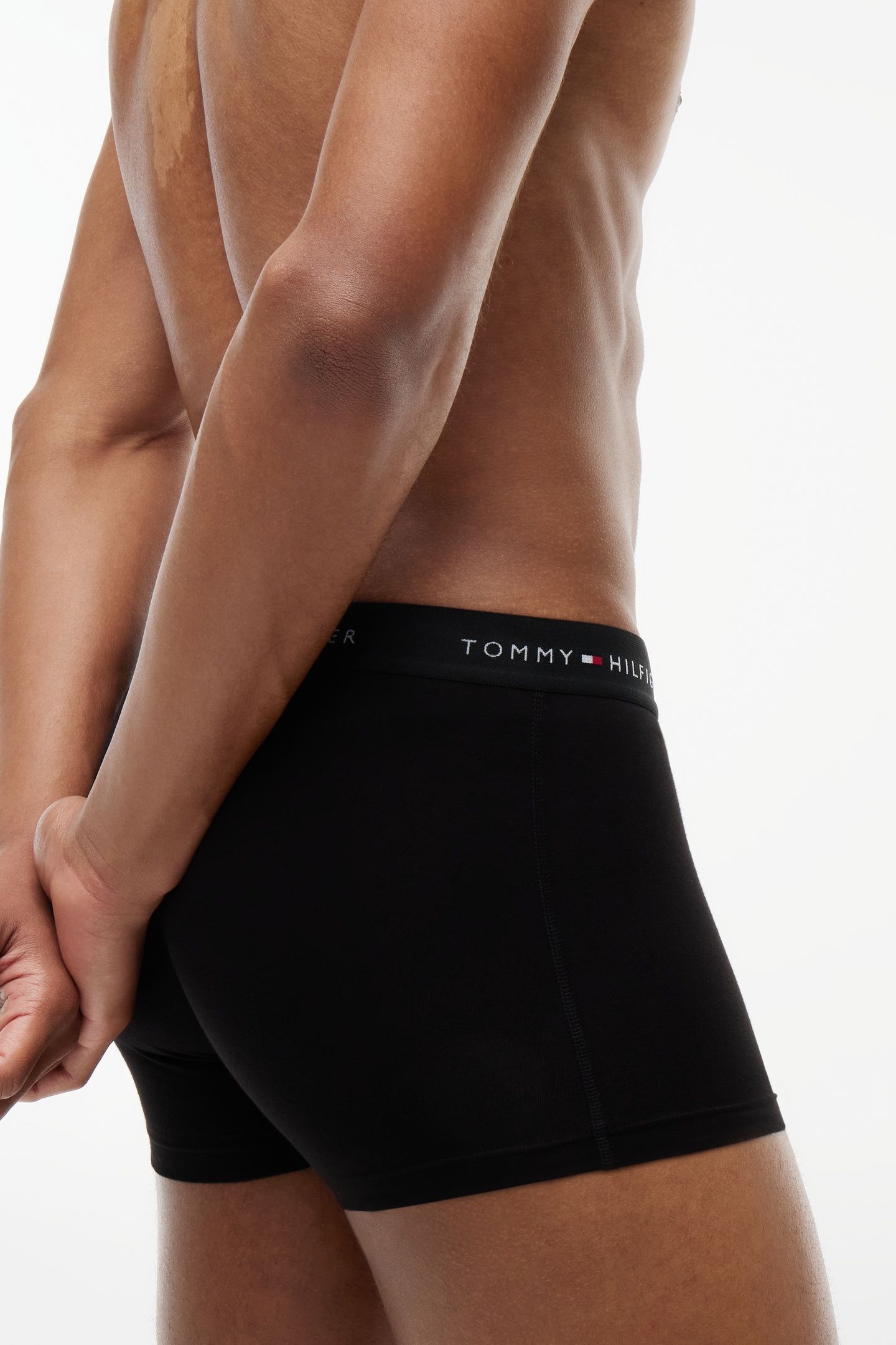 3-PACK WAISTBAND TRUNK GREY HEATHER/BLACK/WHITE 7
