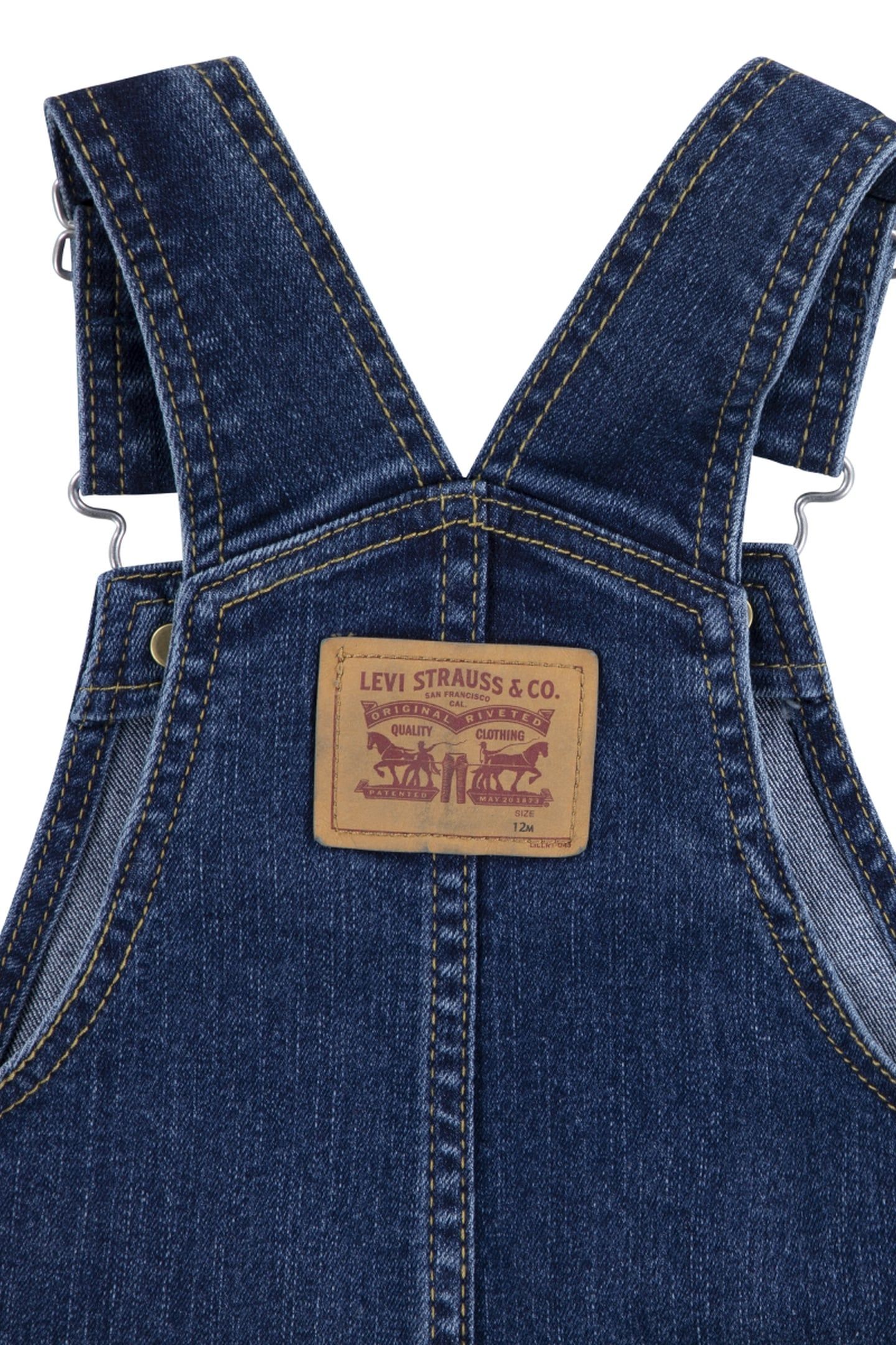 UNISEX DENIM SHORTALL POR VIDA 3