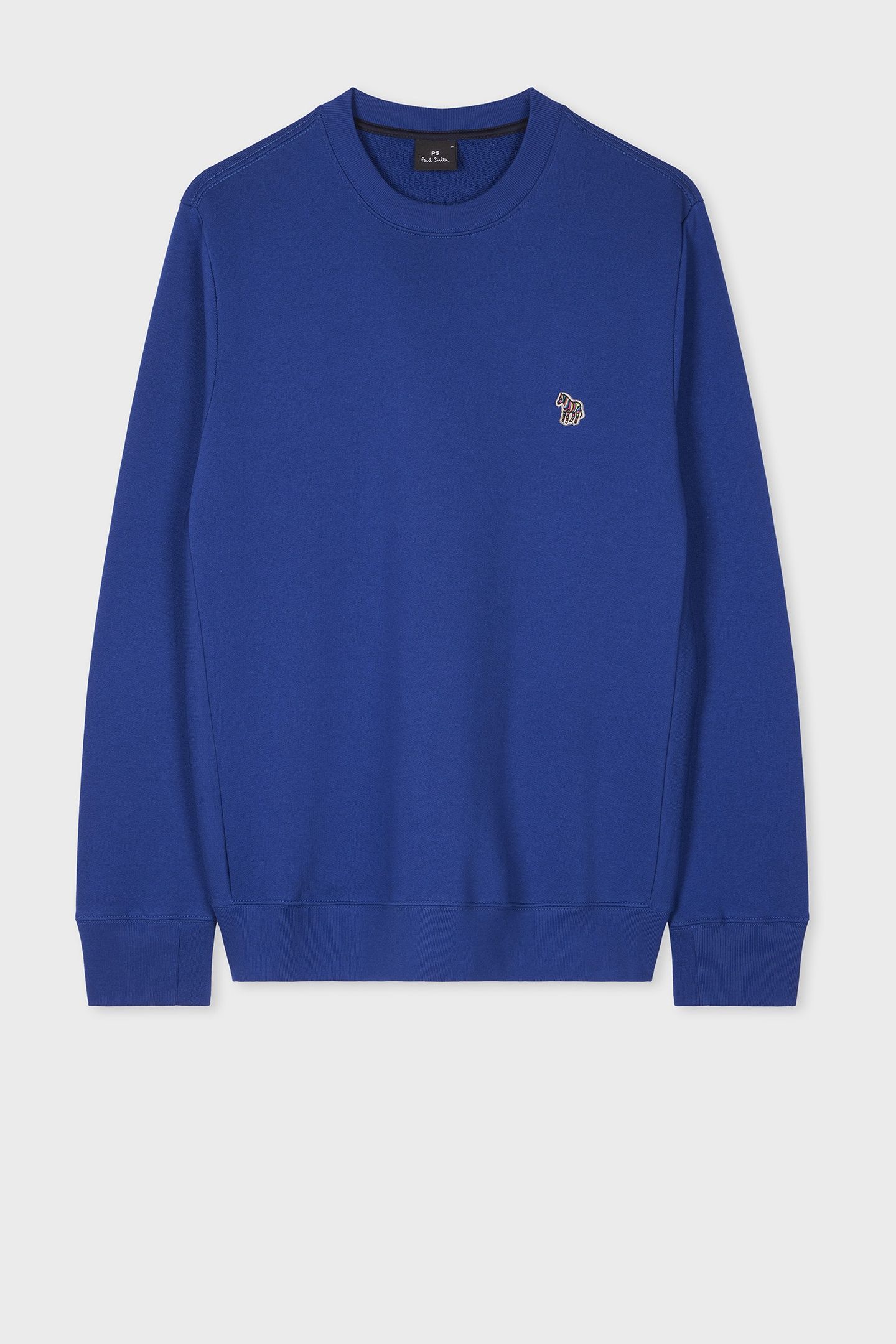 MENS REG FIT SWEATSHIRT ZEBRA INKY BLUE 4
