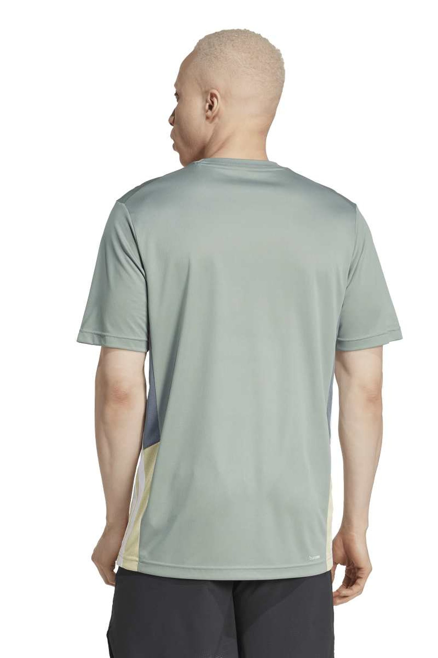 UNISEX TR ESSENTIAL CB TEE SILVER GREEN 2