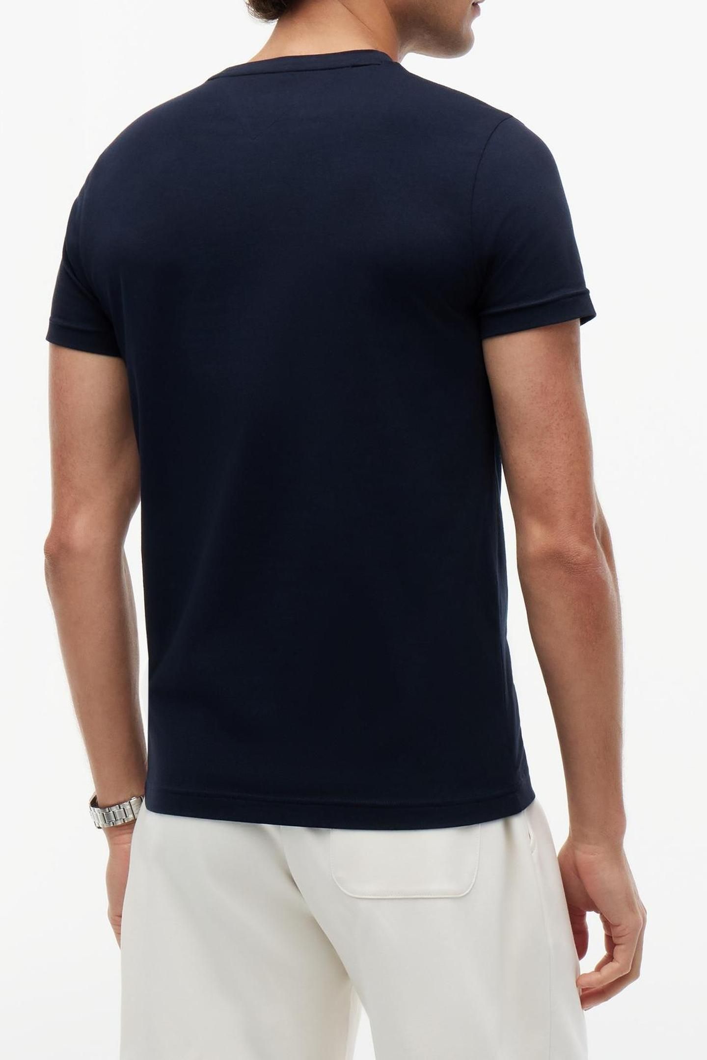 CORE STRETCH SLIM C-NECK DESERT SKY 2