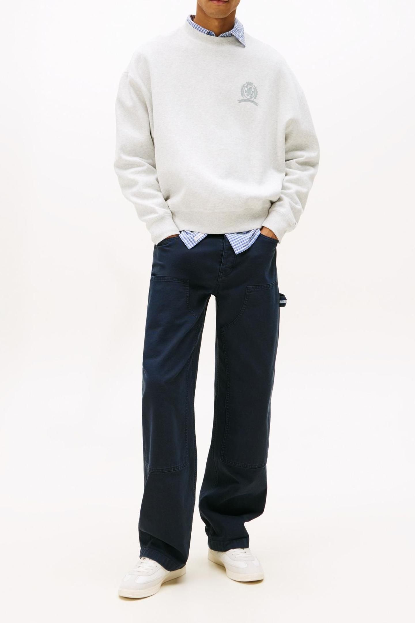 TJM 90S WASHED TONAL LIGHT GREY HEATHER 3