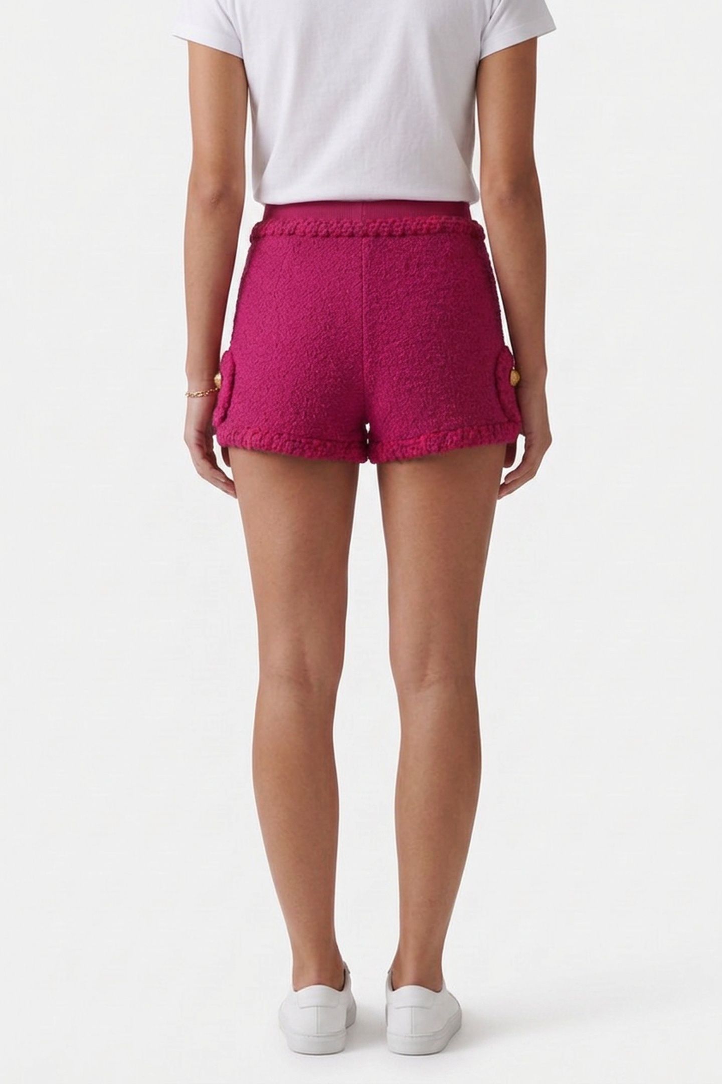 KNITTED TROUSERS PURPLE 2