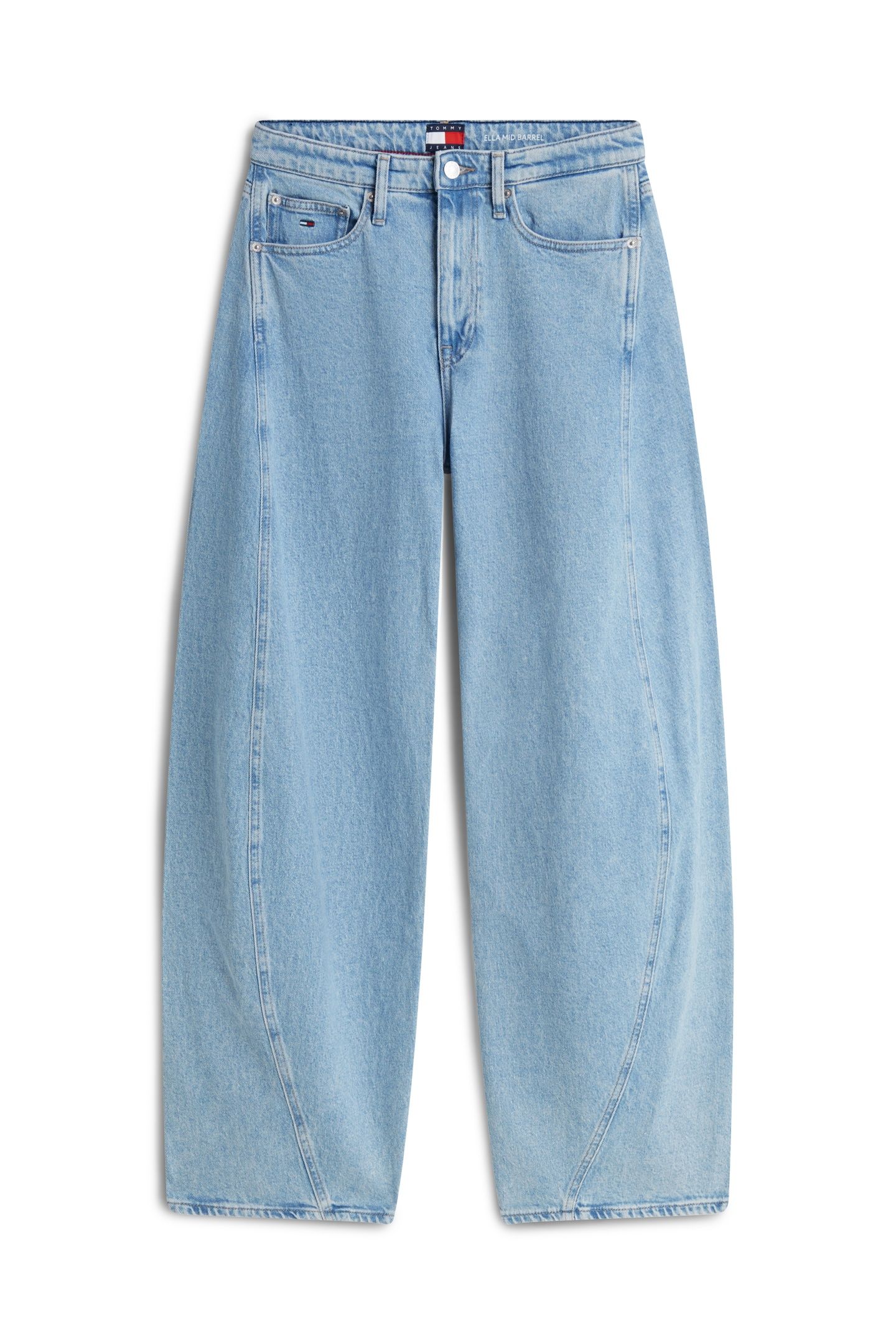 ELLA MID BARREL DENIM LIGHT 5